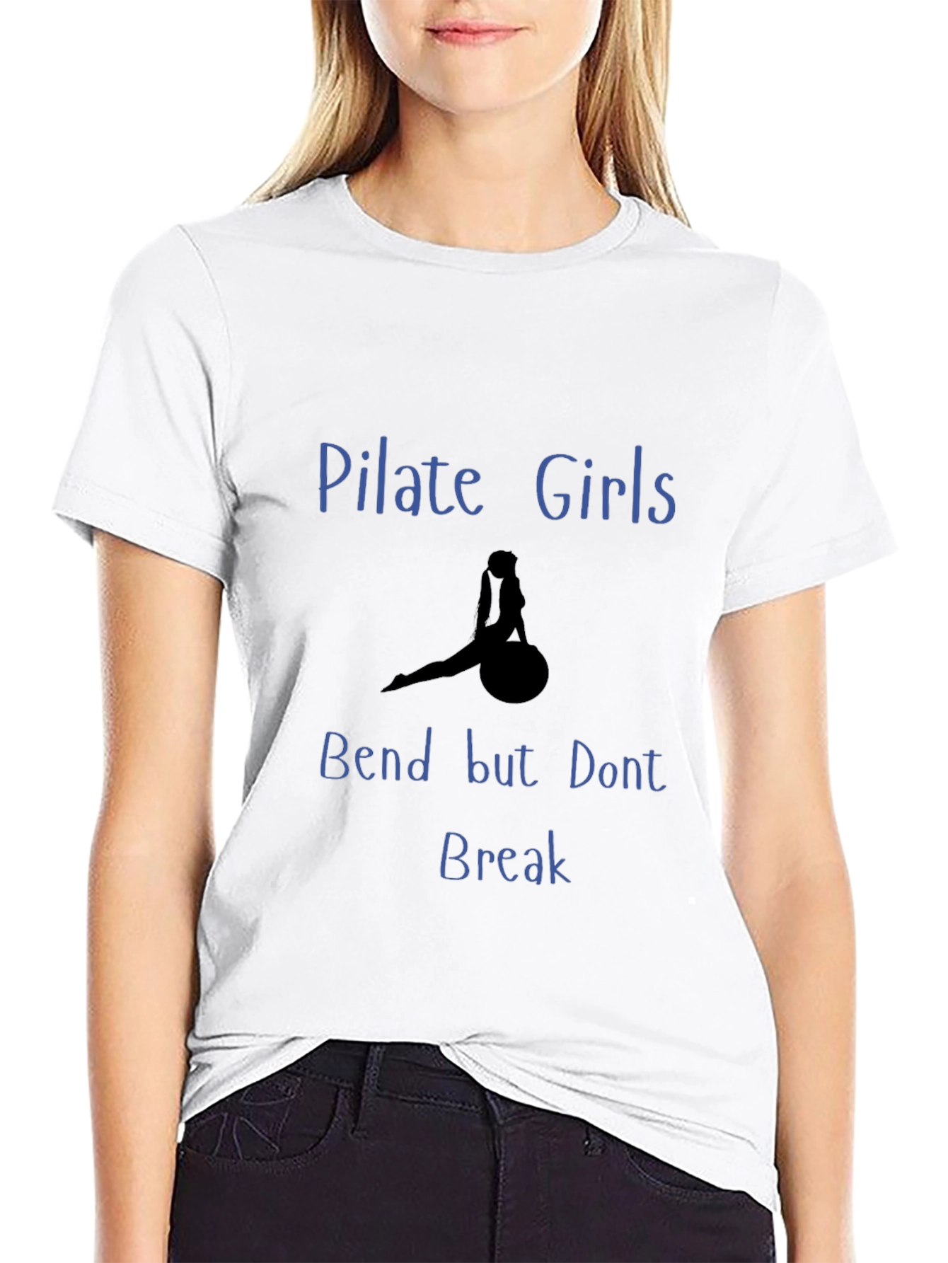 Pilate Girls Bend But Dont Break Graphic Tee