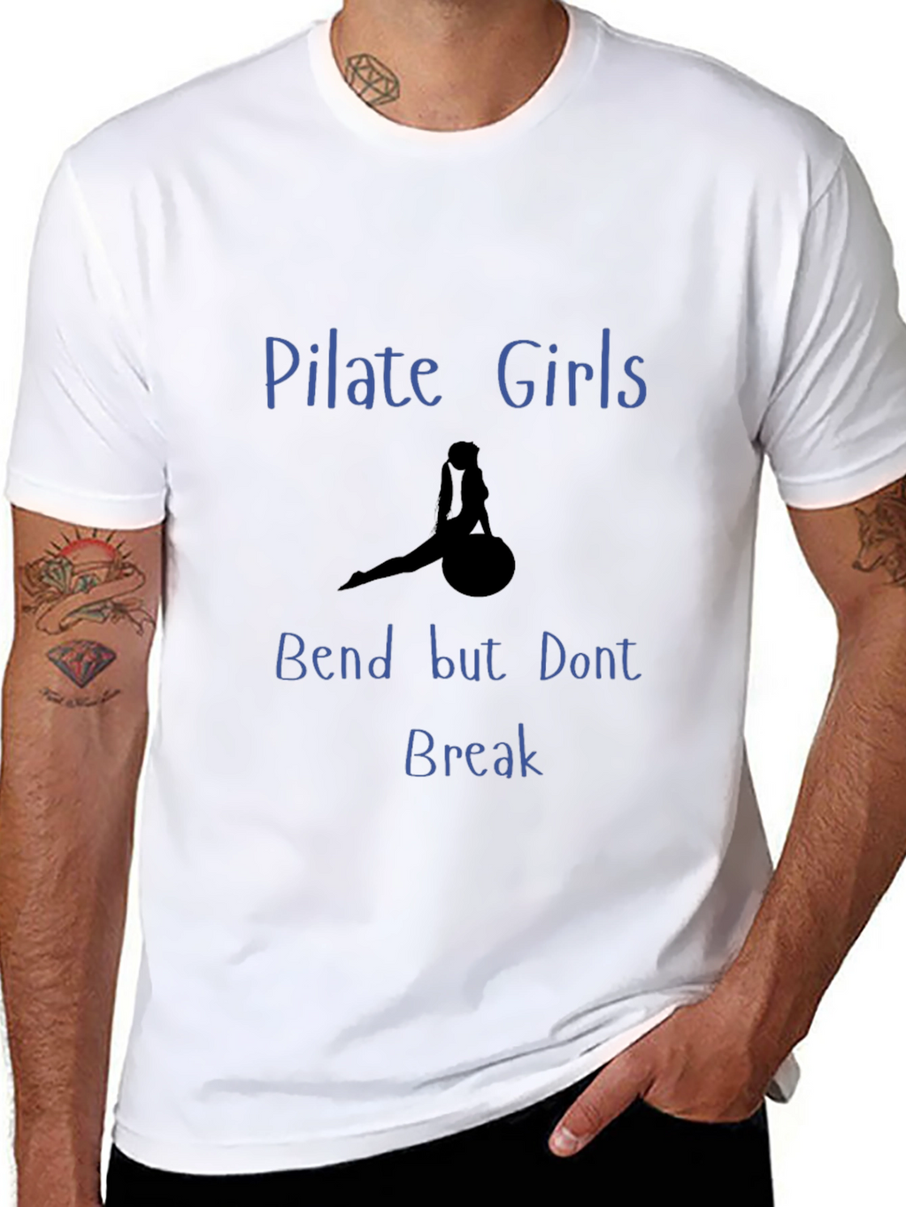 Pilate Girls Bend But Dont Break Graphic Tee