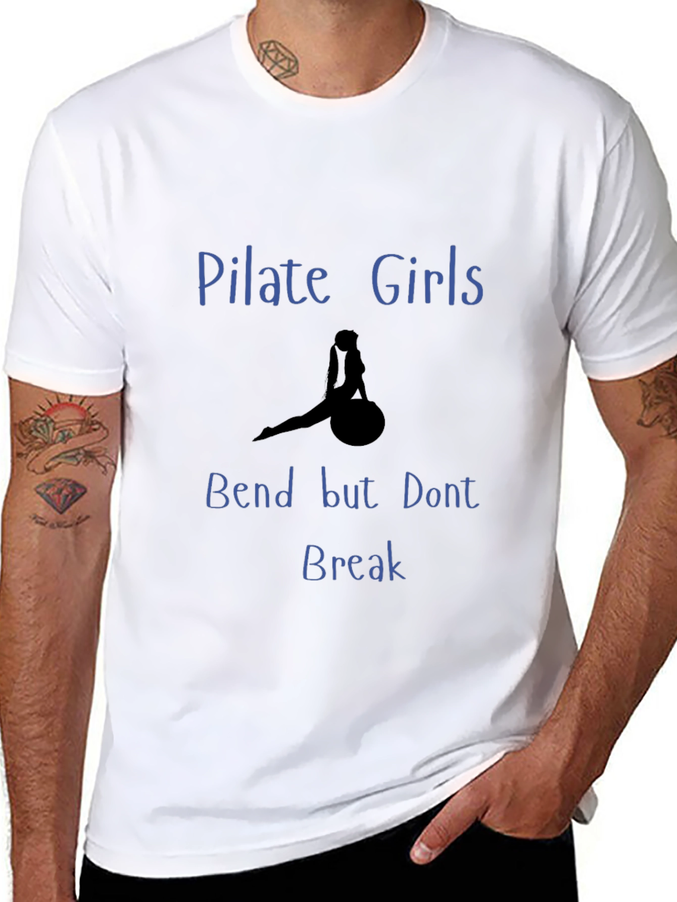 Pilate Girls Bend But Dont Break Graphic Tee