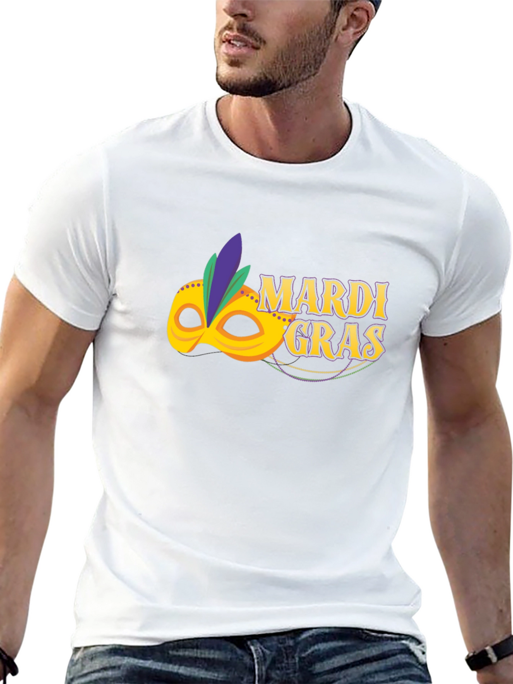 Mardi Gras Mask T-Shirt