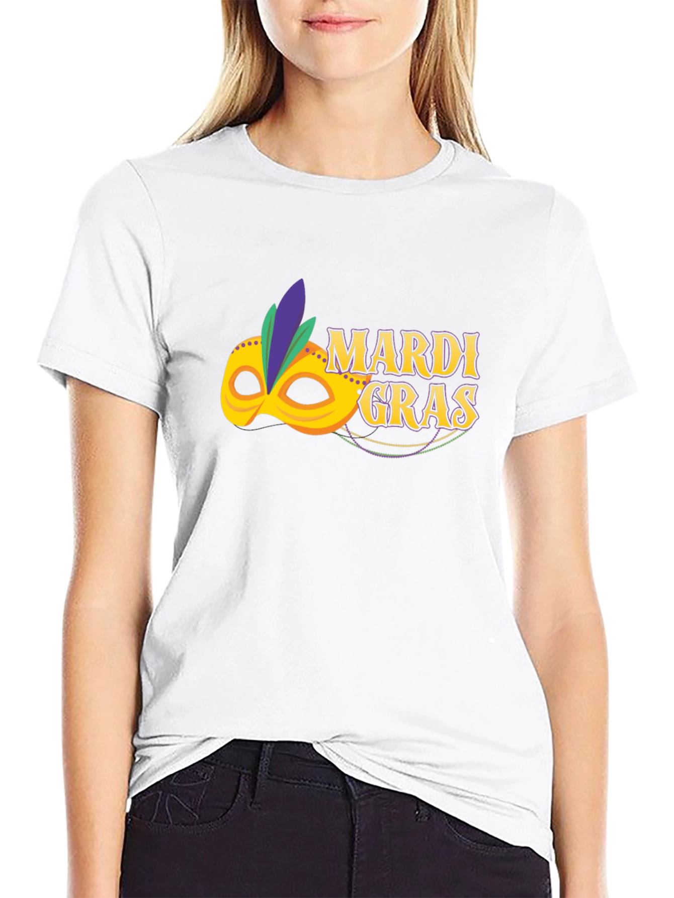 Mardi Gras Mask T-Shirt