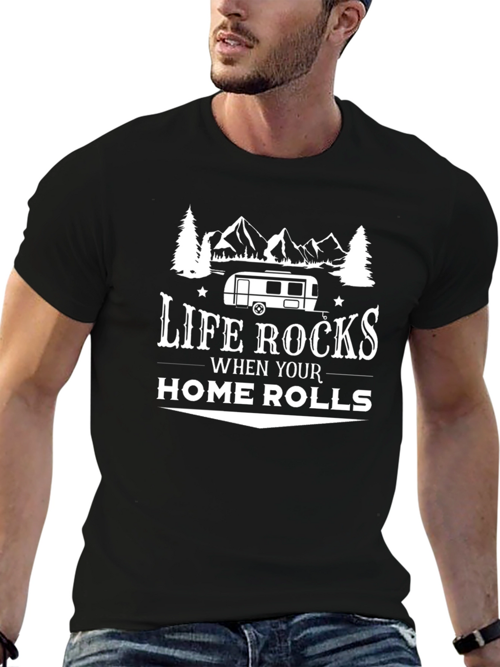 Life Rocks When Your Home Rolls T-Shirt