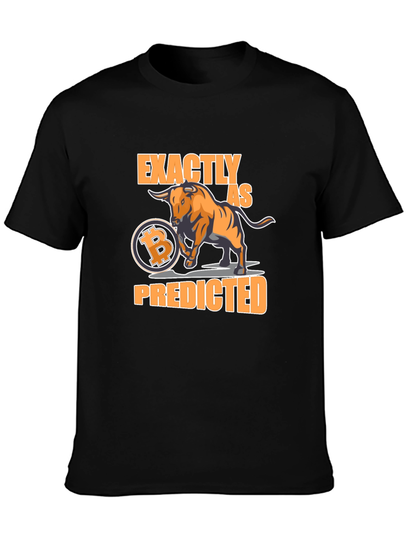Bitcoin Bull Run T-Shirt - Exactly As Predicted!