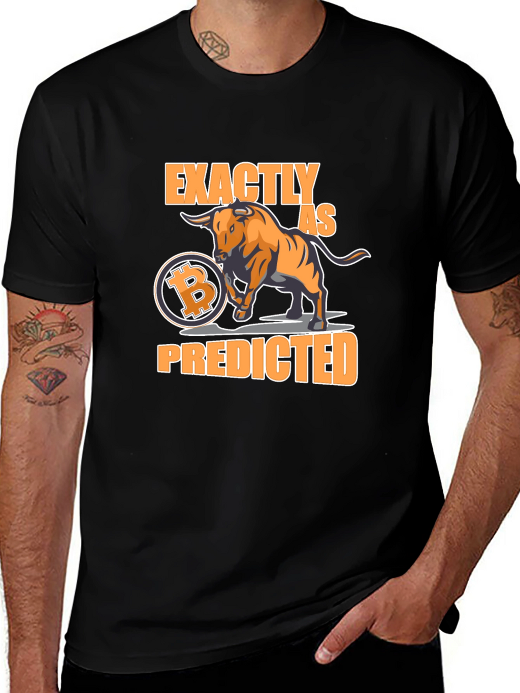 Bitcoin Bull Run T-Shirt - Exactly As Predicted!