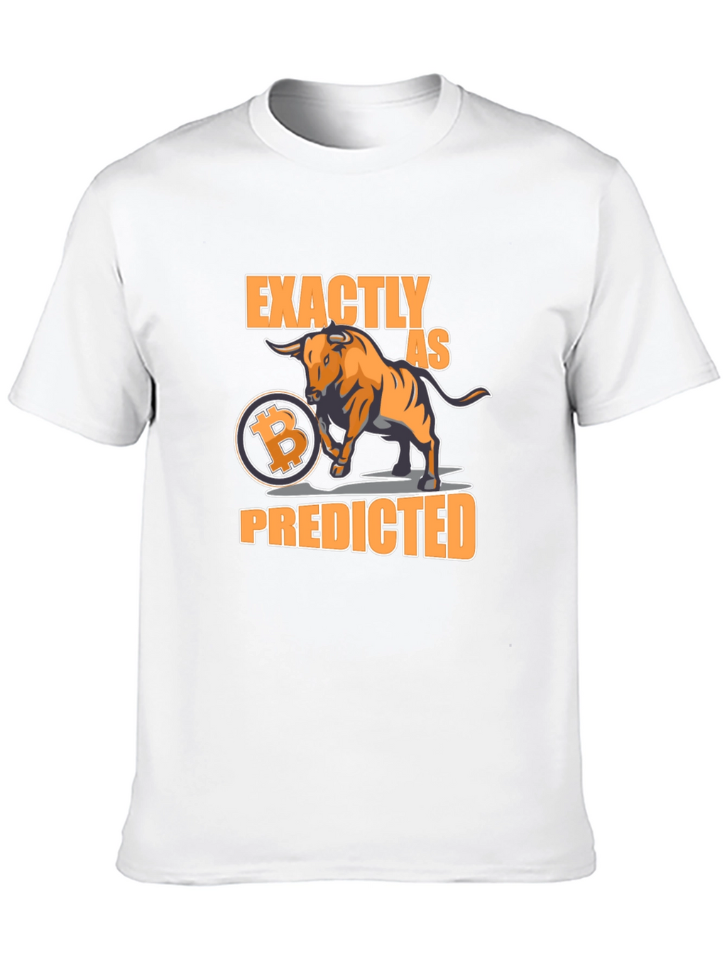 Bitcoin Bull Run T-Shirt - Exactly As Predicted!