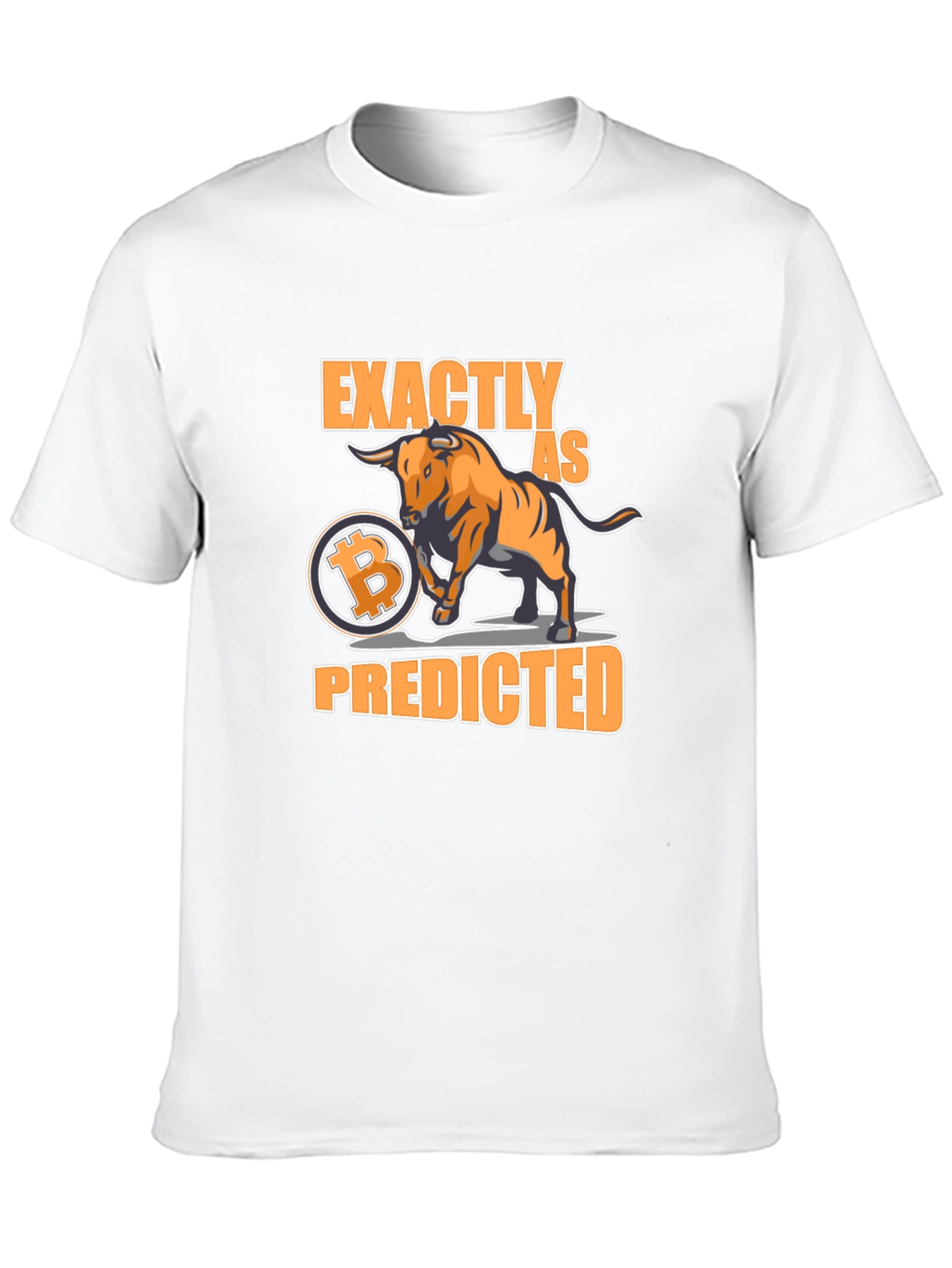 Bitcoin Bull Run T-Shirt - Exactly As Predicted!