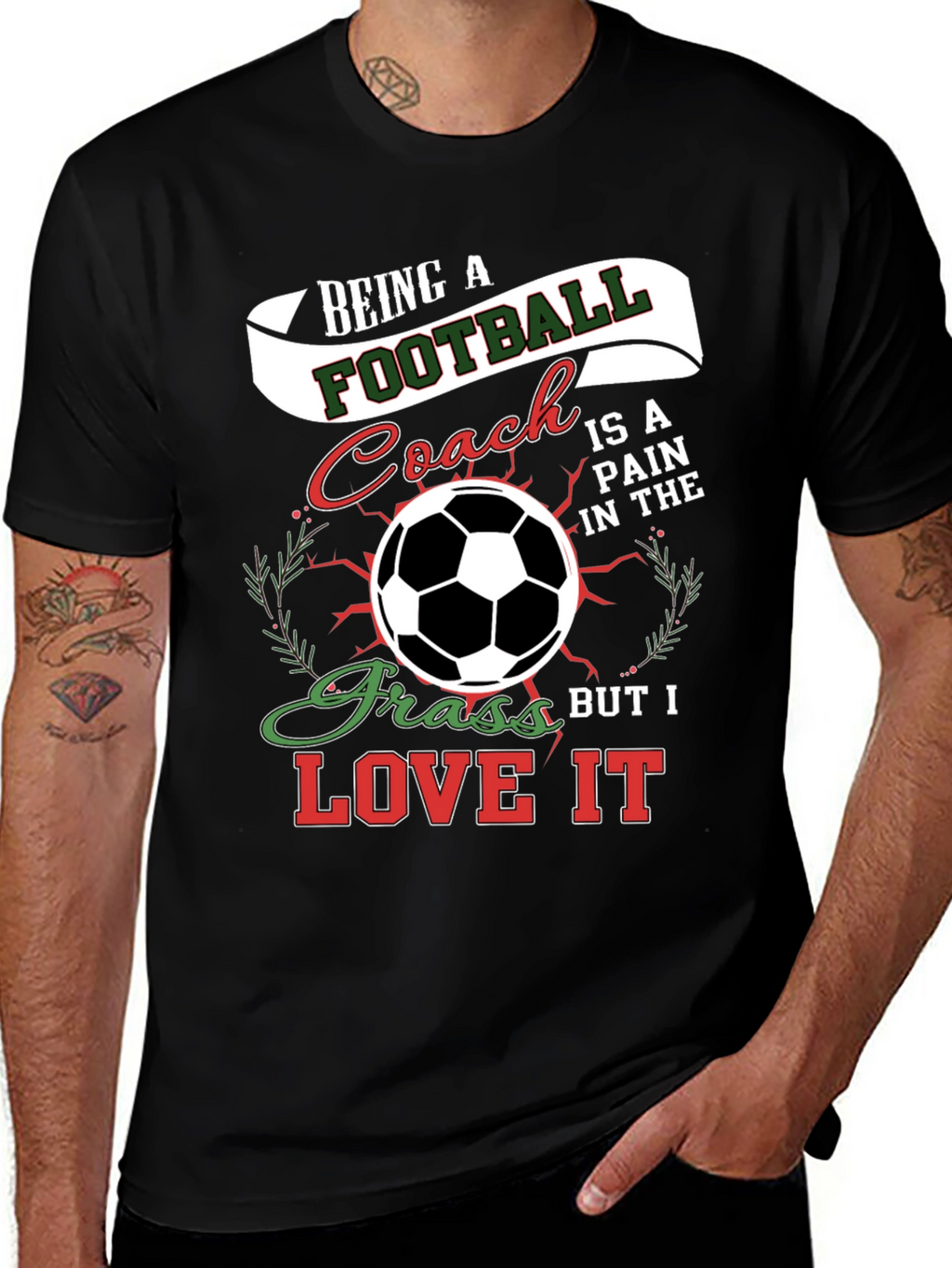 Football Coach T-Shirt - Love the Game!