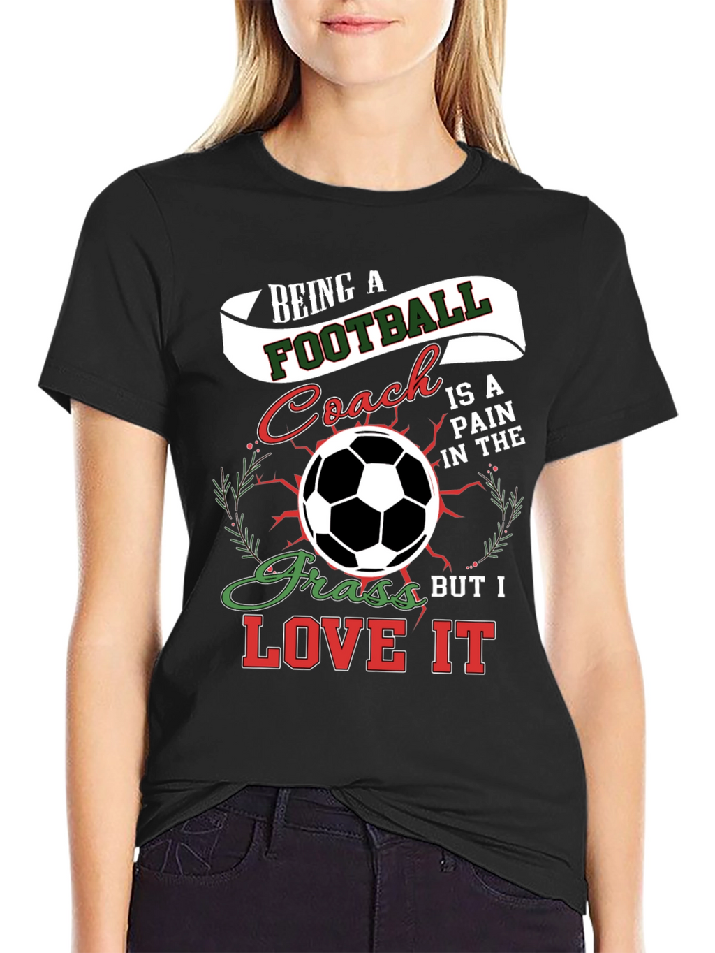 Football Coach T-Shirt - Love the Game!