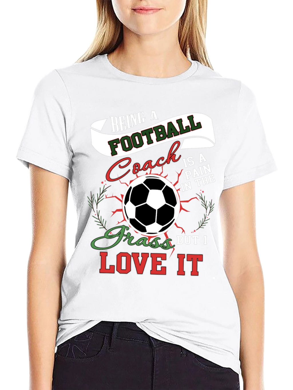 Football Coach T-Shirt - Love the Game!