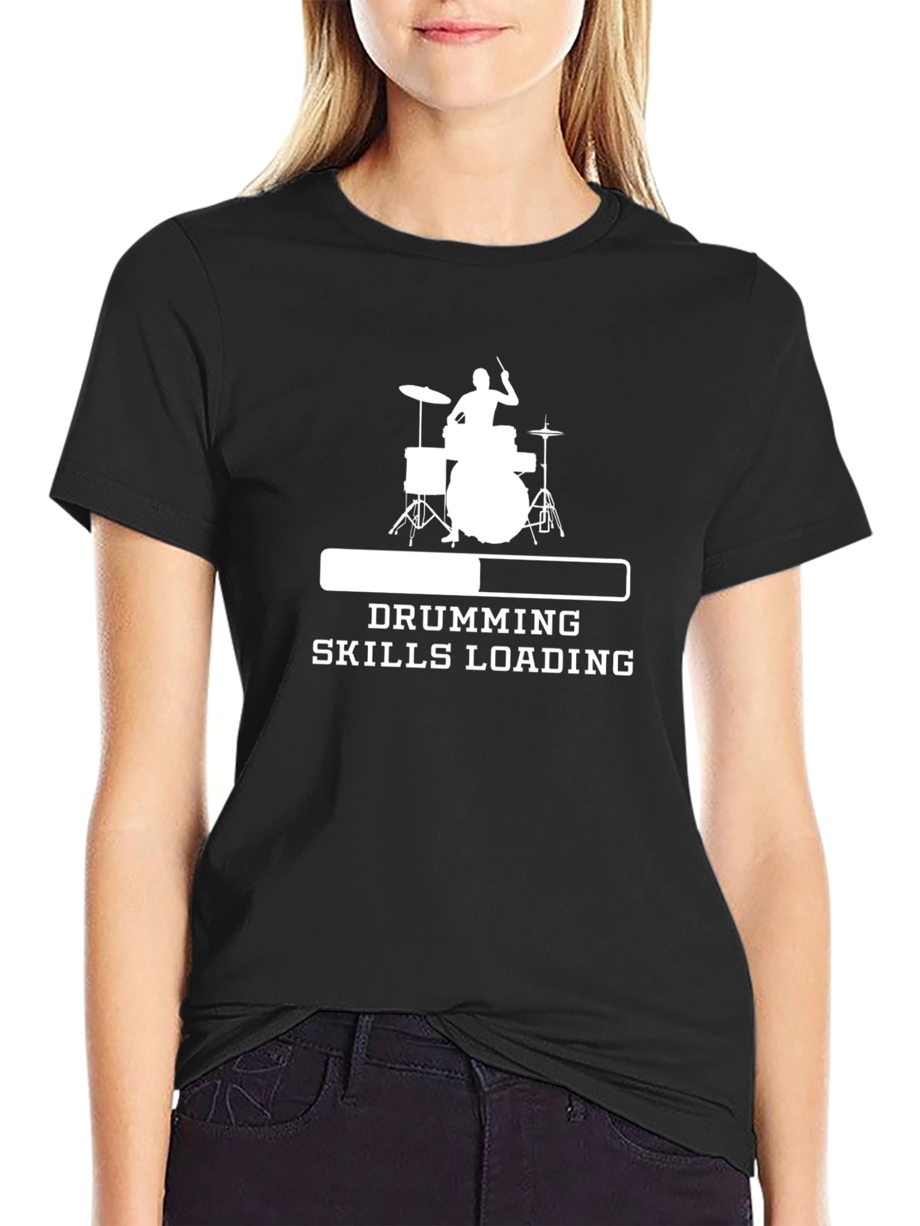 Drumming Skills Loading Graphic Tee