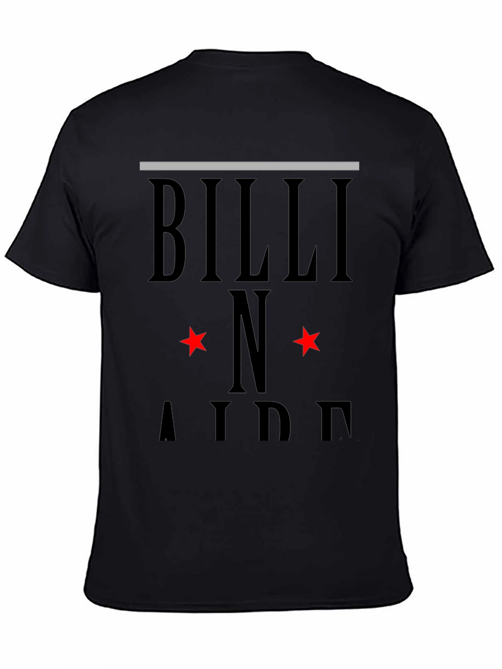 Billionaire in the Making Graphic T-Shirt - Black