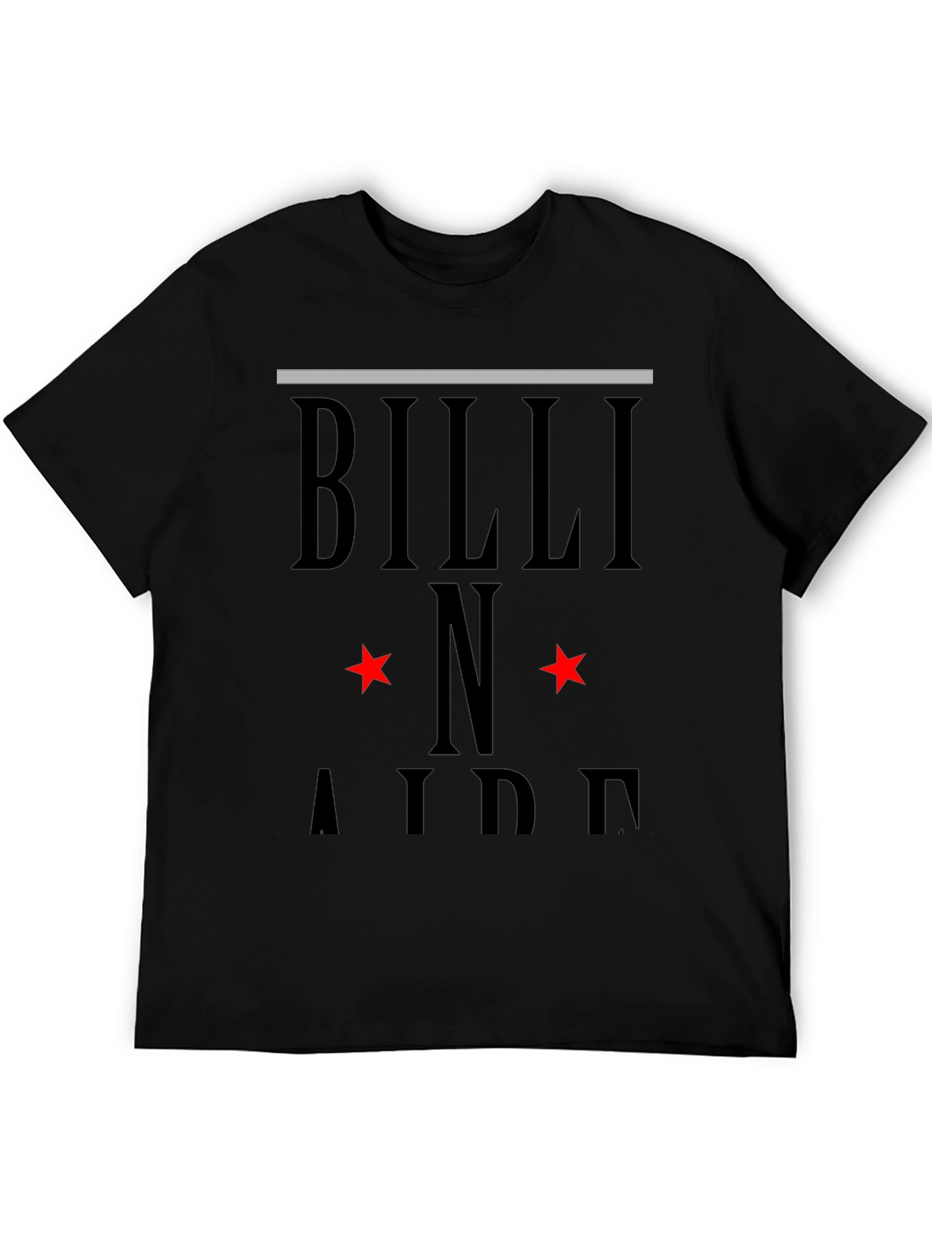 Billionaire in the Making Graphic T-Shirt - Black