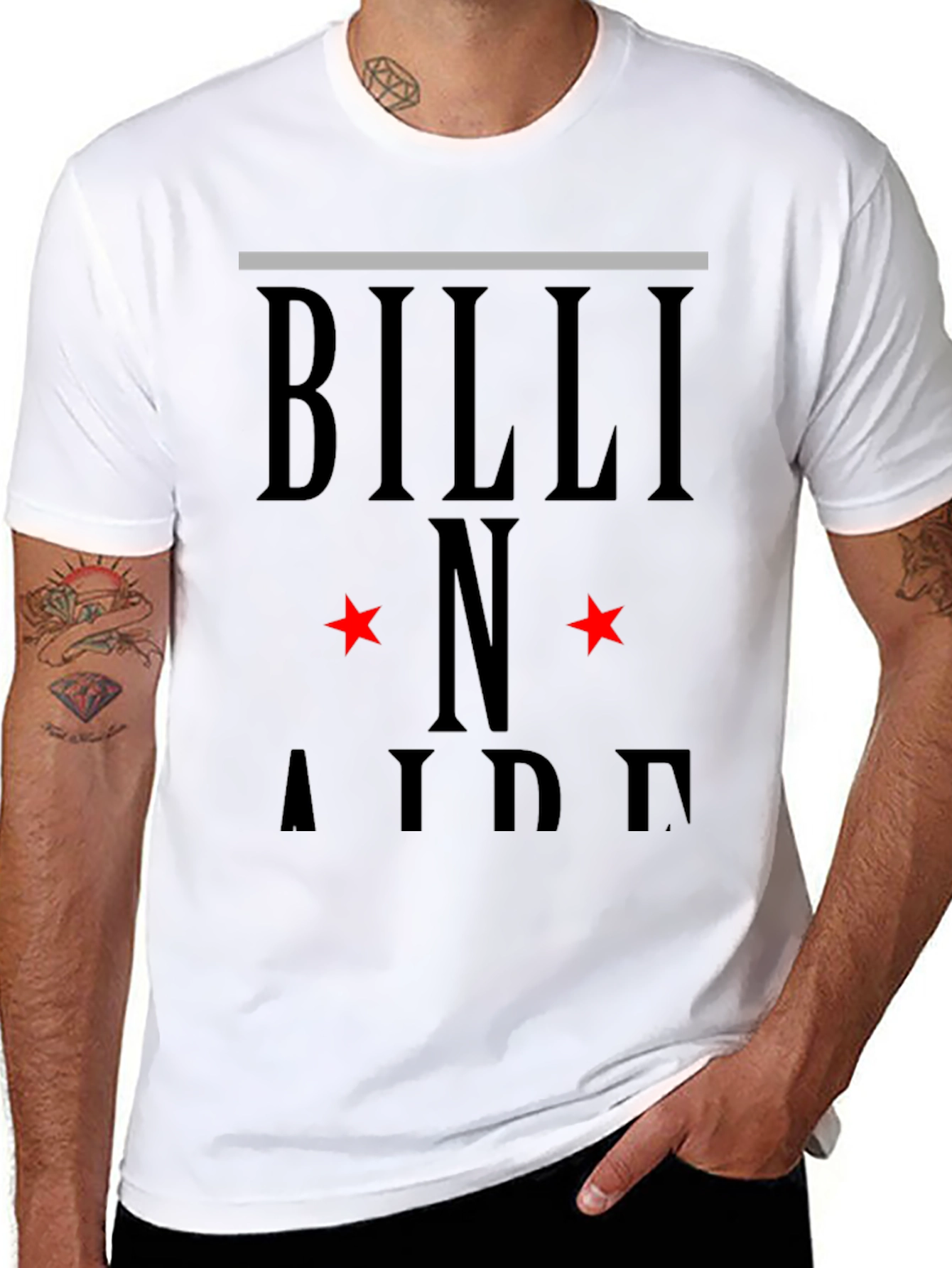 Billionaire in the Making Graphic T-Shirt - Black