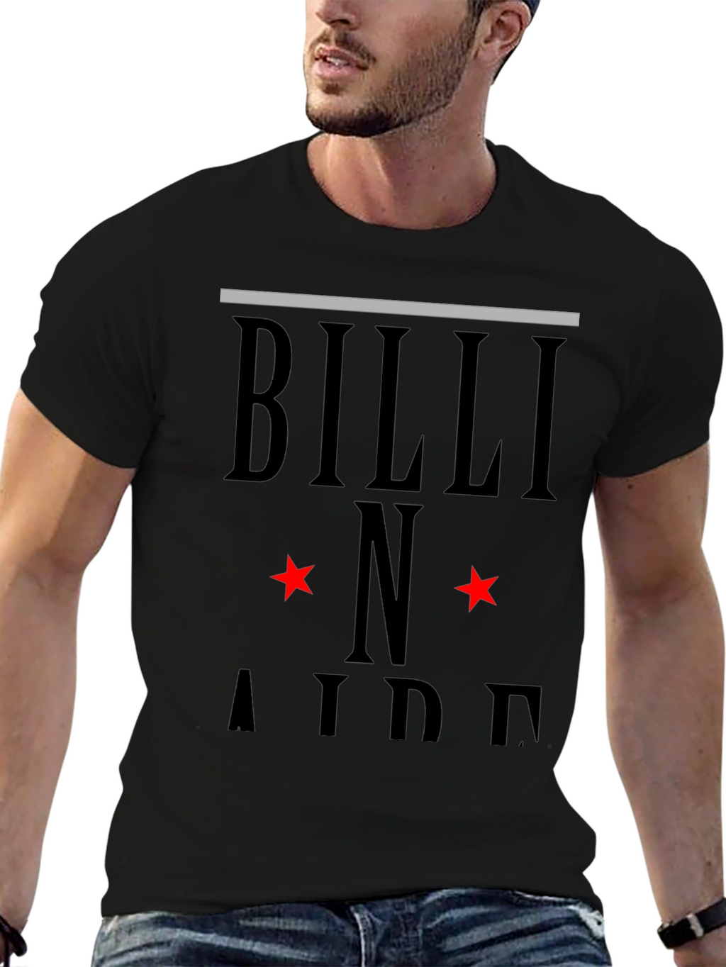 Billionaire in the Making Graphic T-Shirt - Black