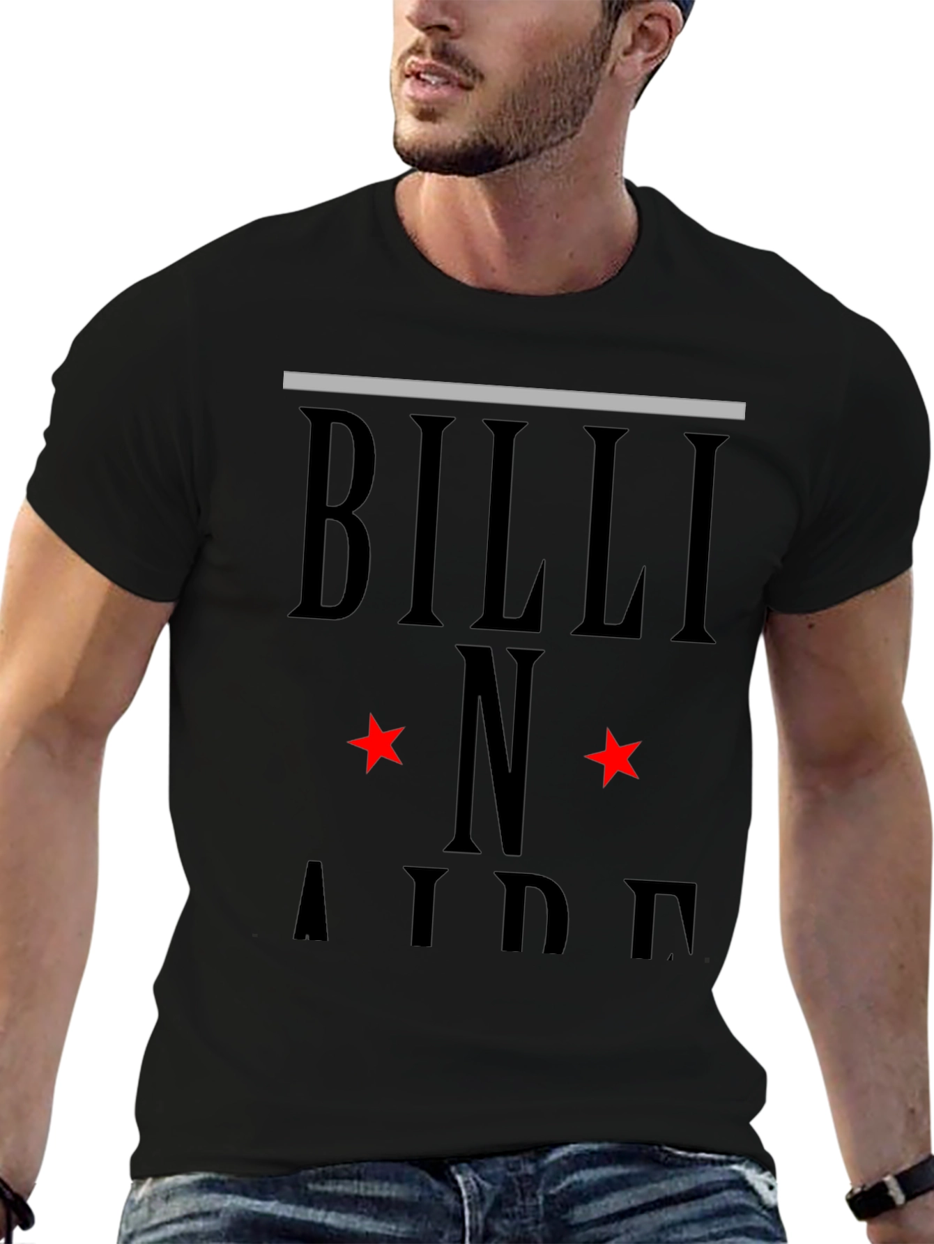 Billionaire in the Making Graphic T-Shirt - Black