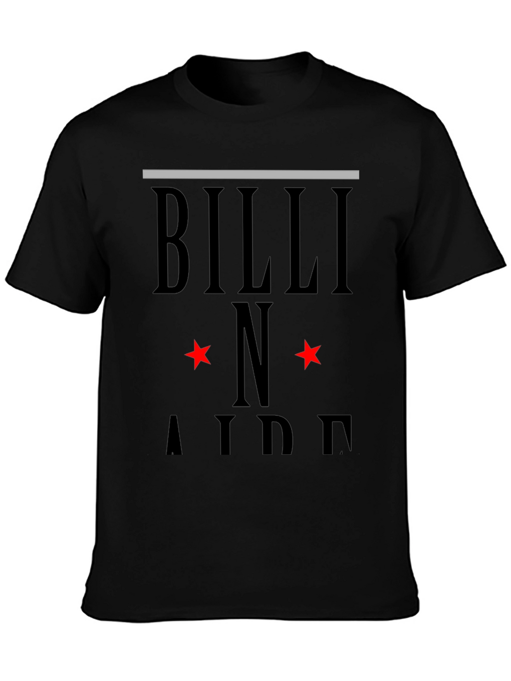 Billionaire in the Making Graphic T-Shirt - Black