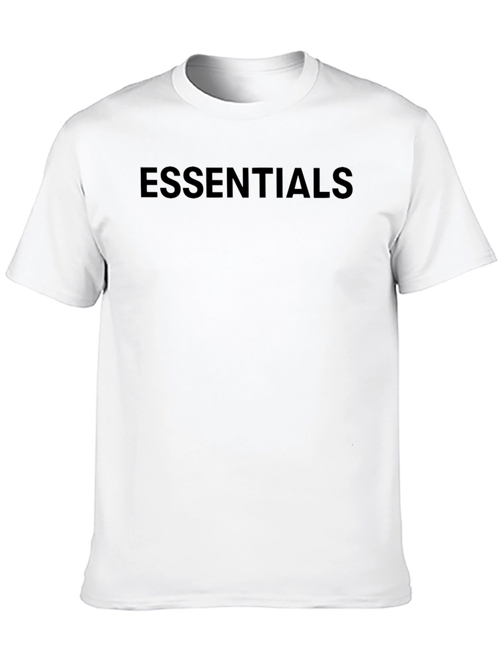 Essentials Black Crew Neck T-Shirt