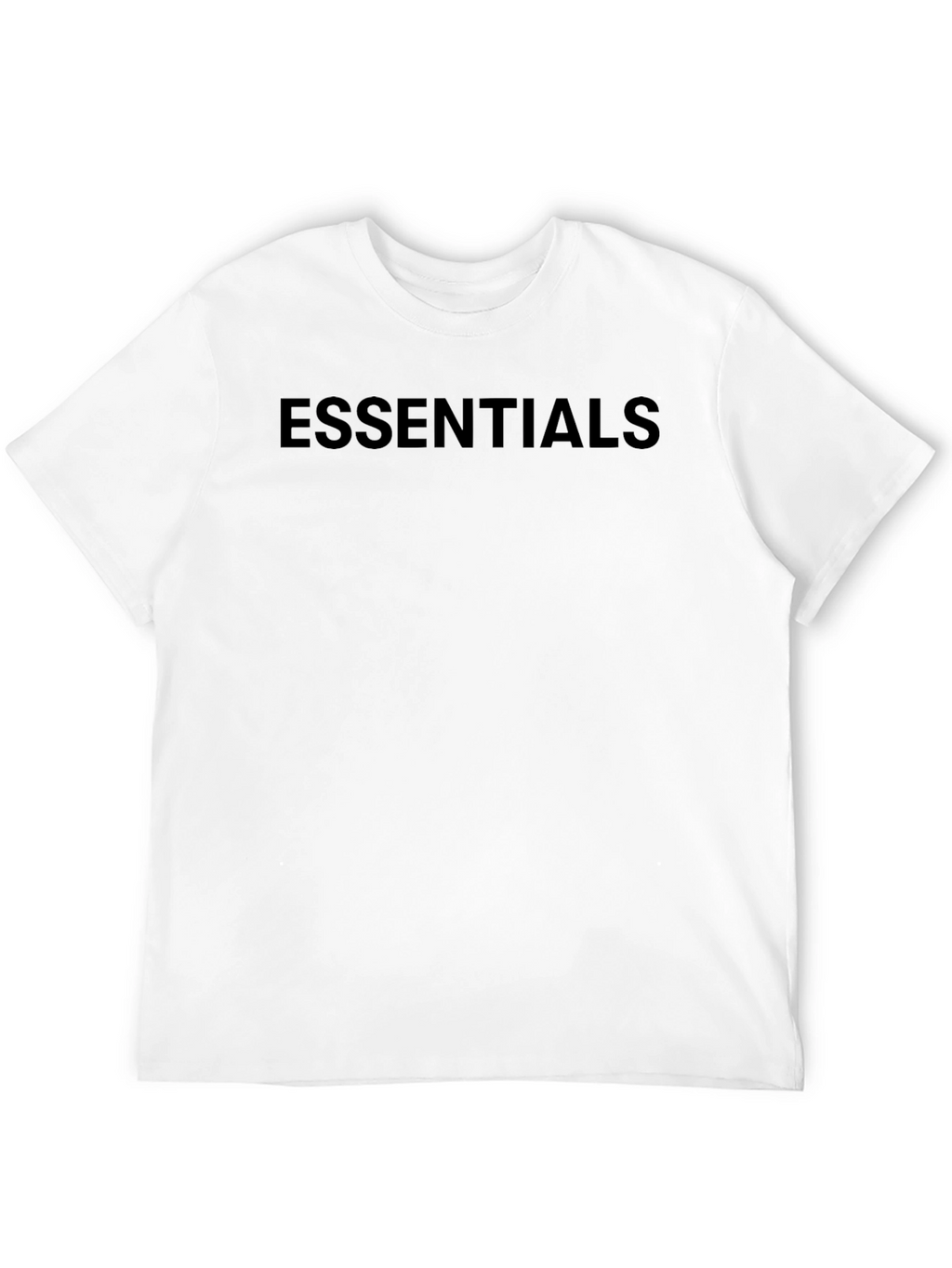 Essentials Black Crew Neck T-Shirt