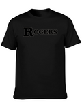 Rogers Black Graphic Tee - Classic Style