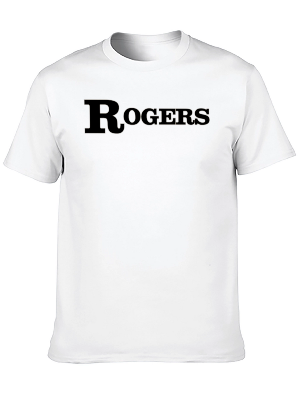 Rogers Black Graphic Tee - Classic Style