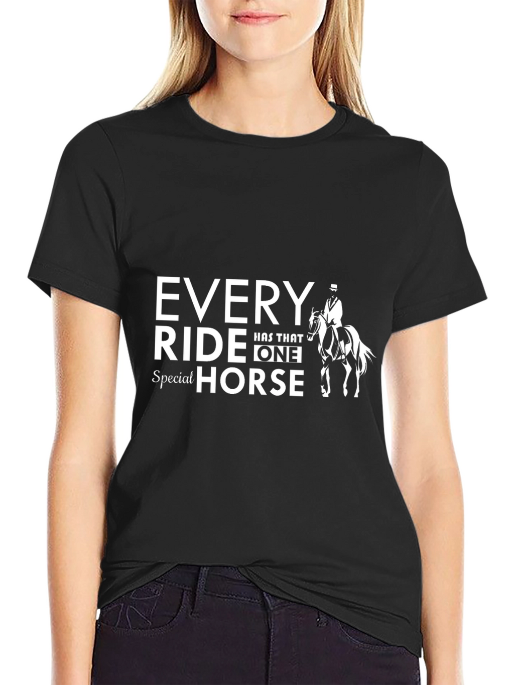 Equestrian T-Shirt - Every Ride Special Horse
