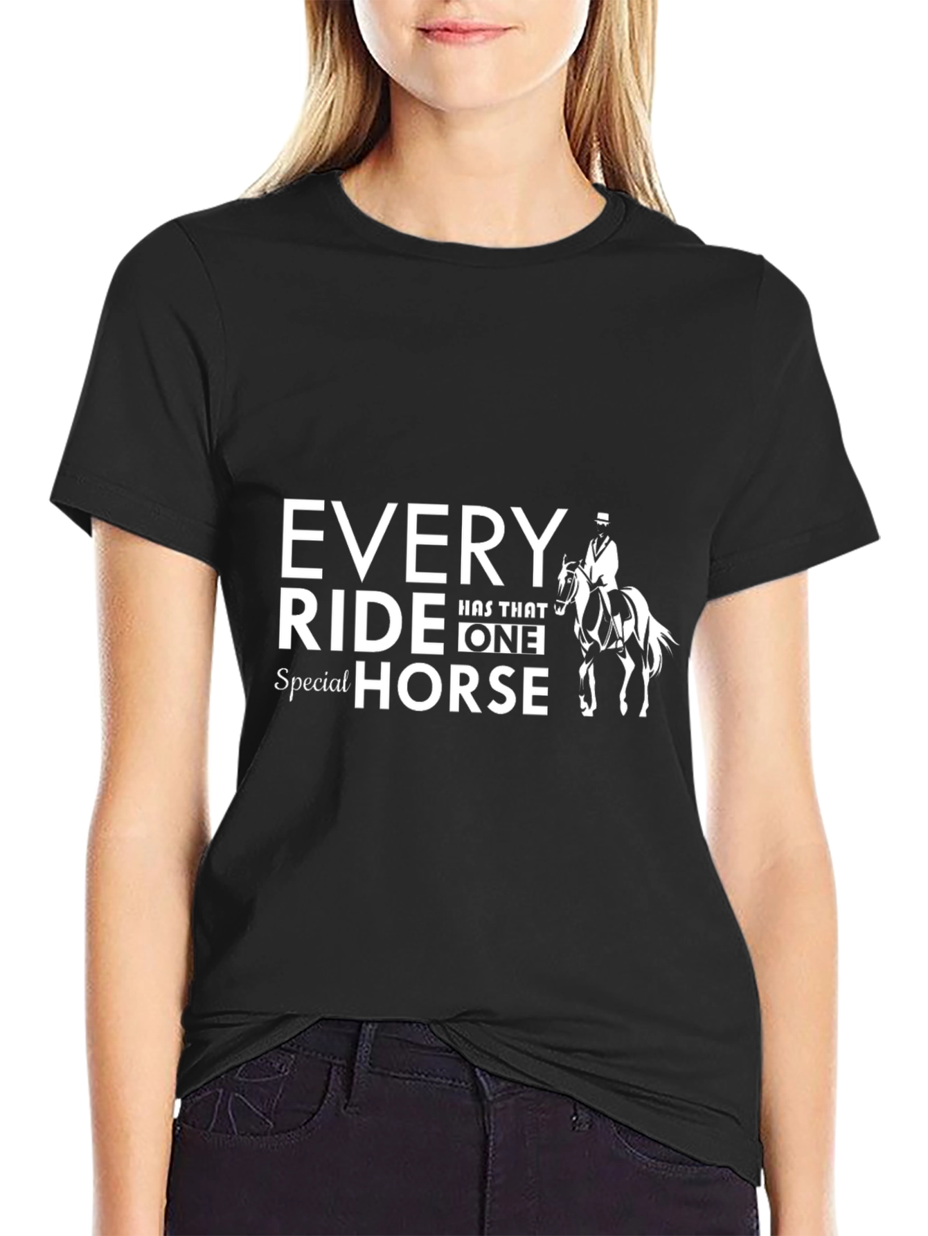 Equestrian T-Shirt - Every Ride Special Horse