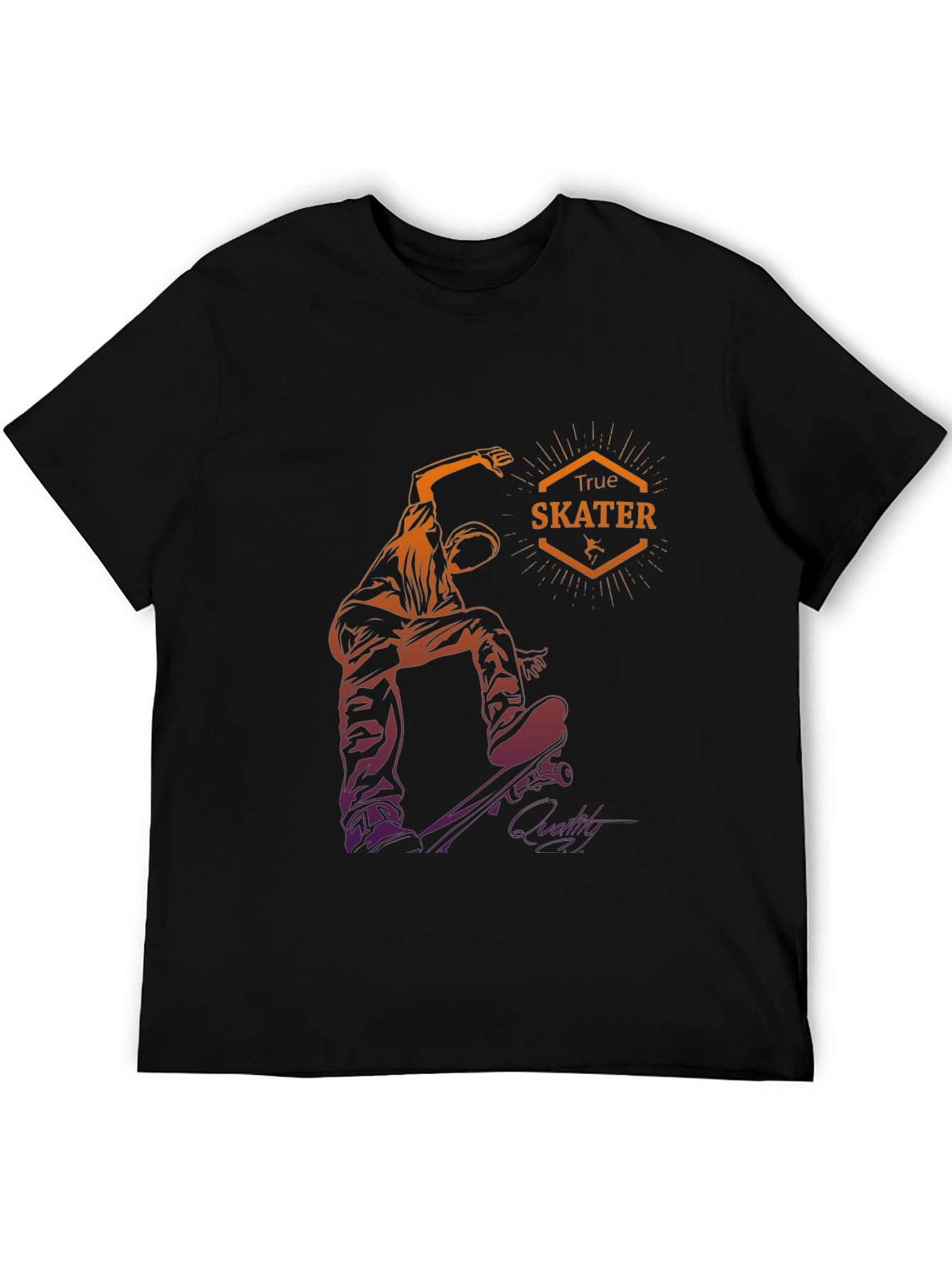 True Skater Graphic Tee - Urban Style