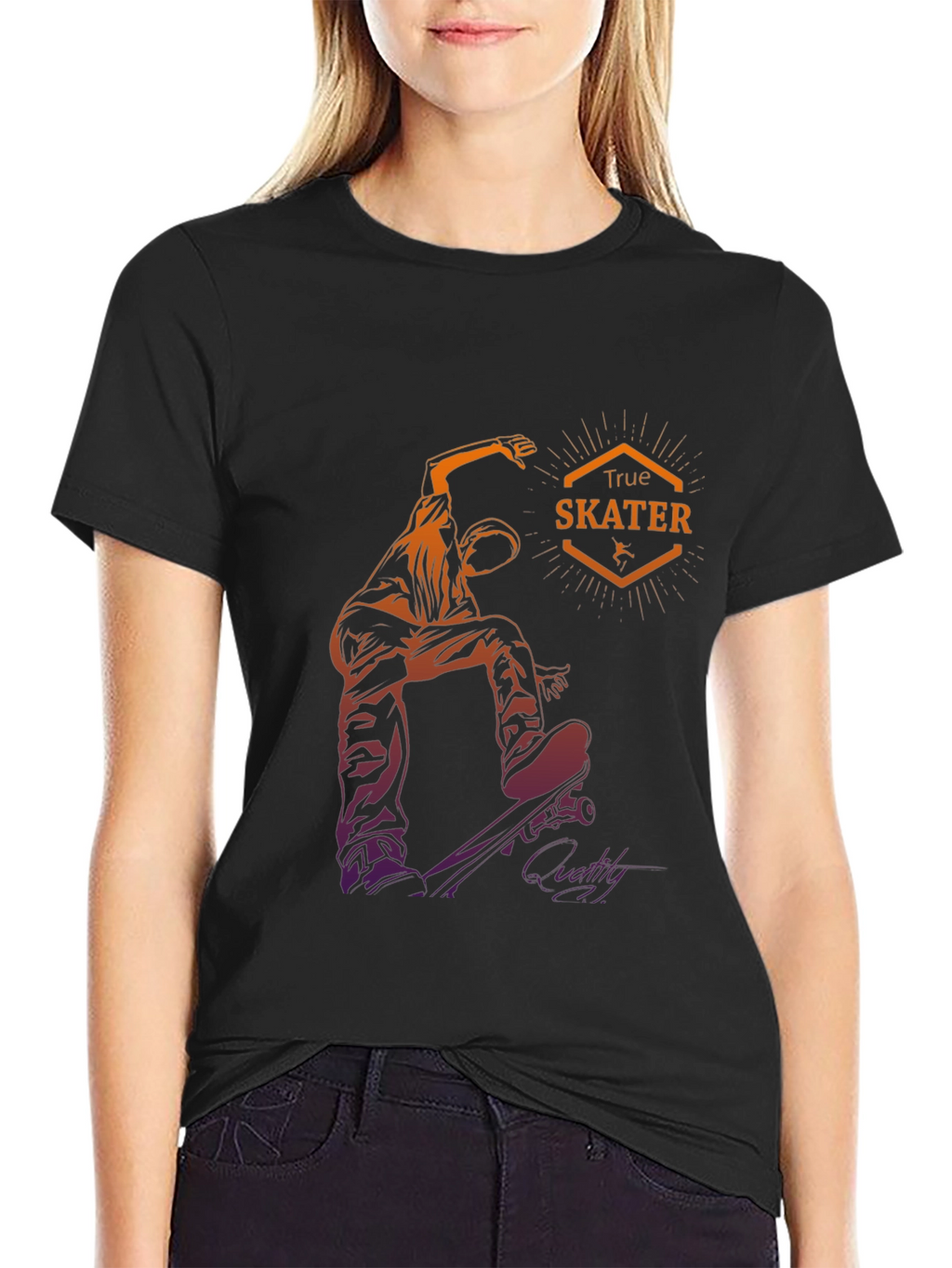 True Skater Graphic Tee - Urban Style