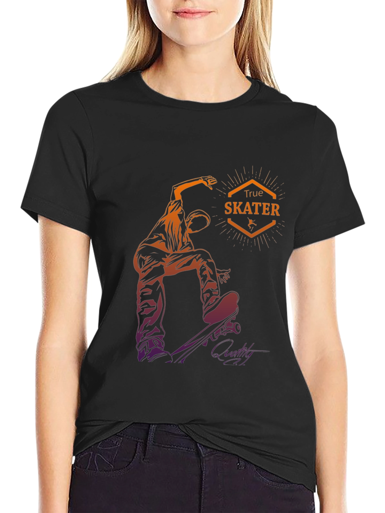 True Skater Graphic Tee - Urban Style