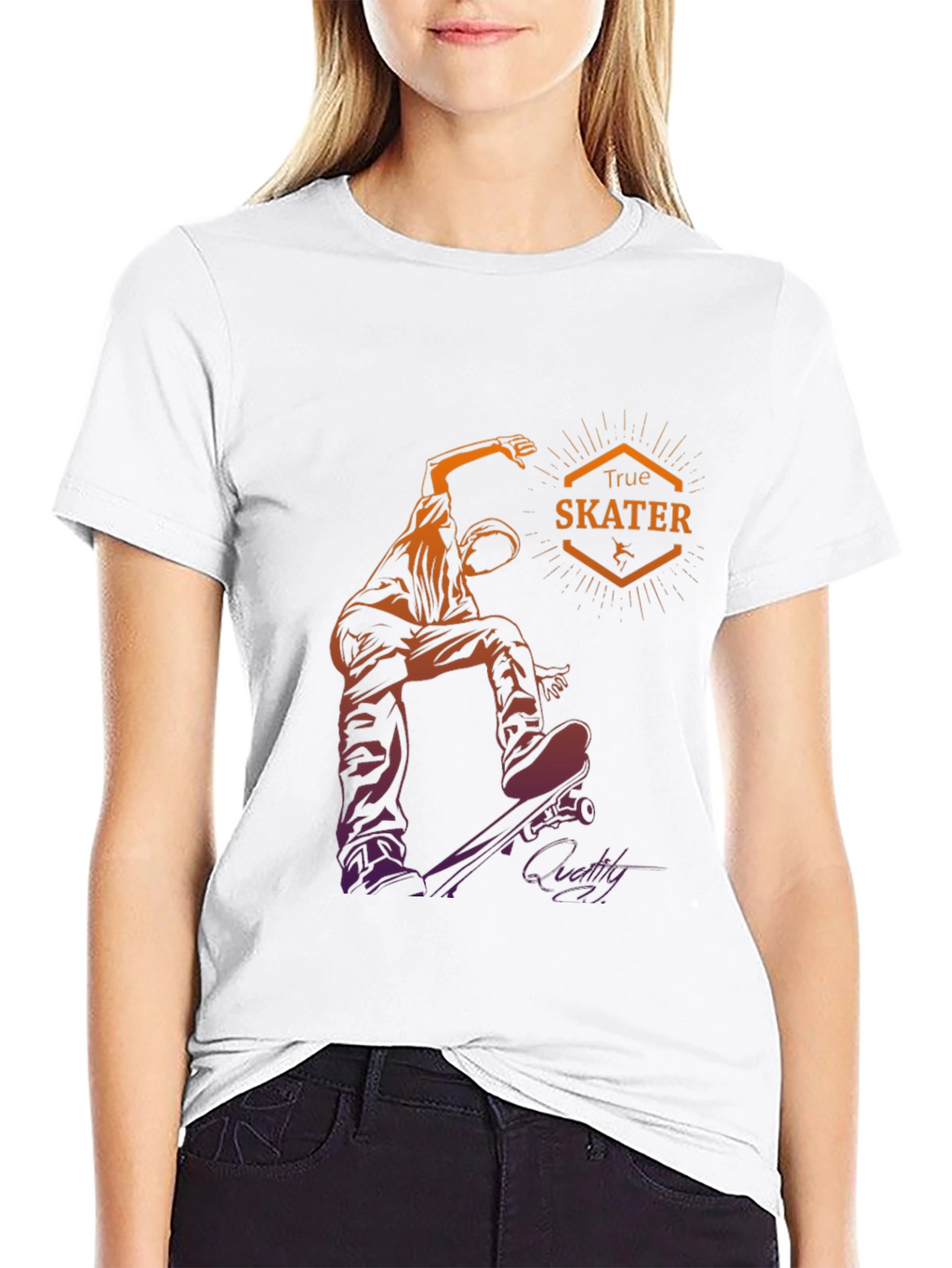 True Skater Graphic Tee - Urban Style