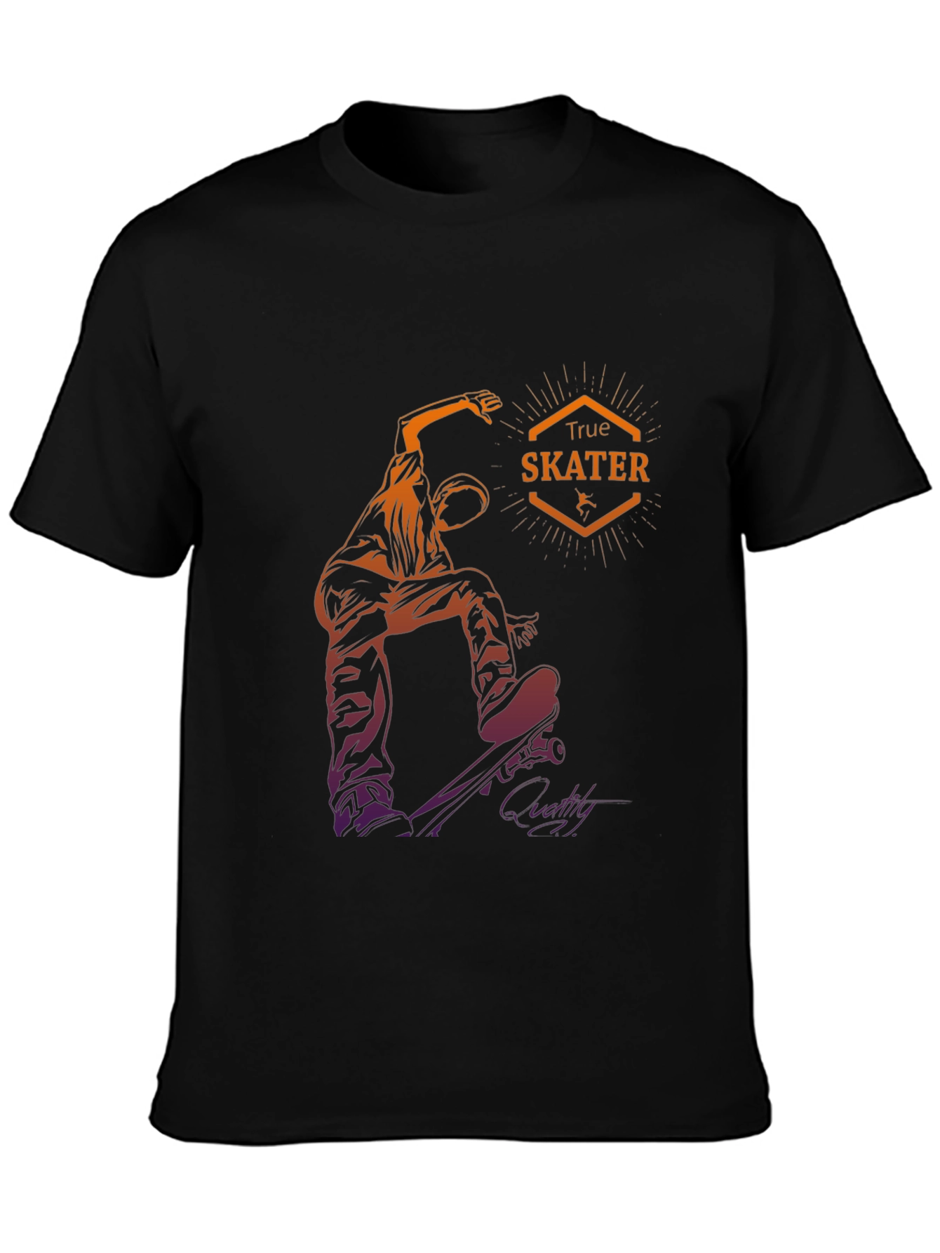 True Skater Graphic Tee - Urban Style
