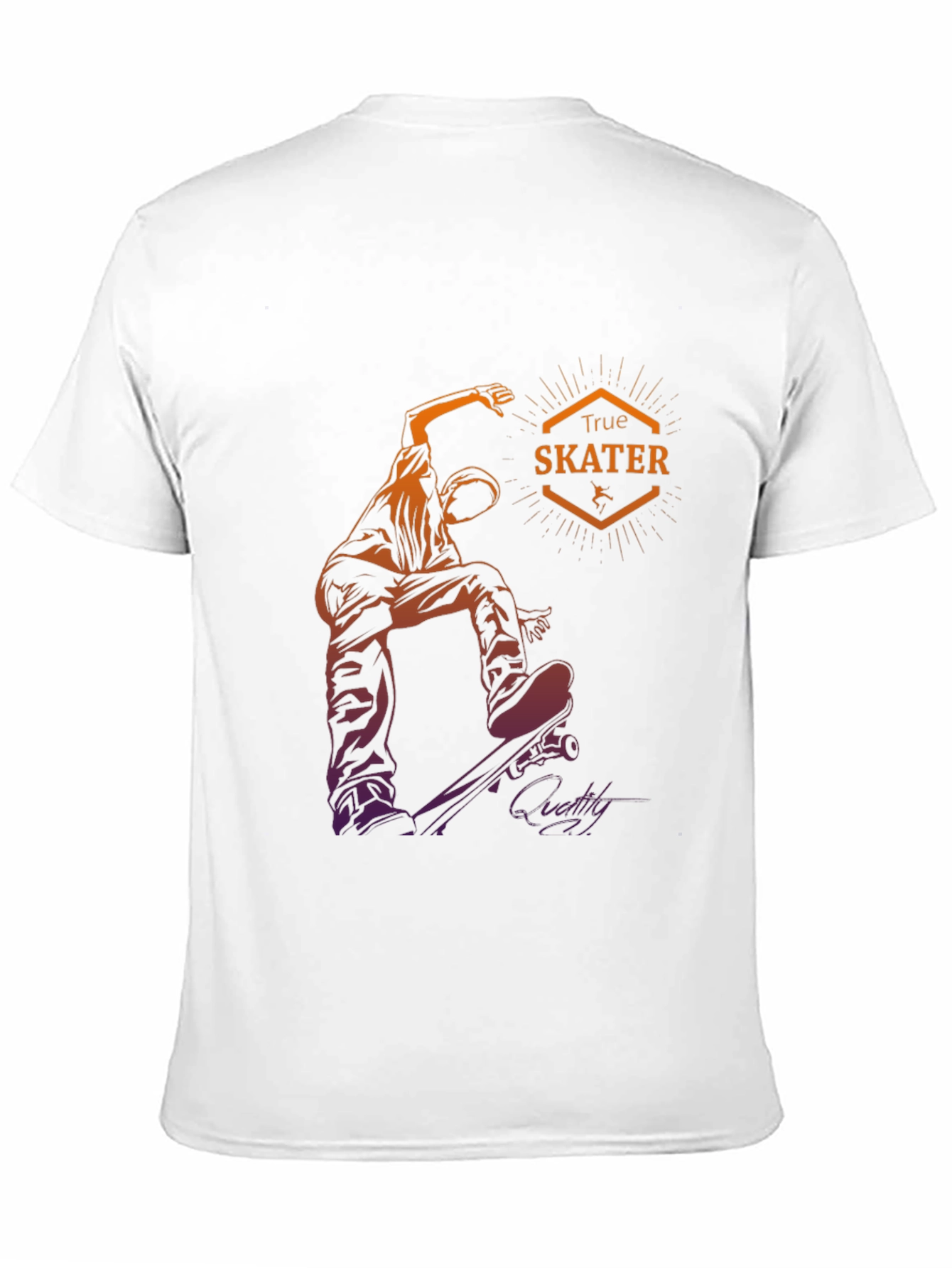 True Skater Graphic Tee - Urban Style