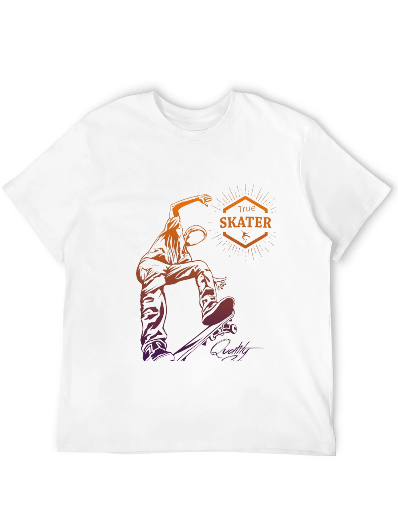 True Skater Graphic Tee - Urban Style