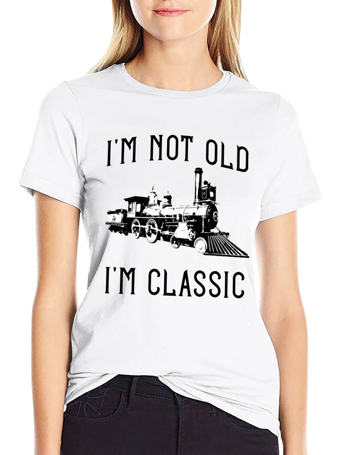 Im Not Old Im Classic Train T-Shirt