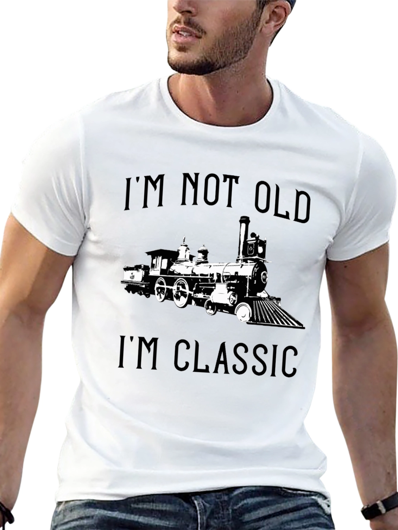 Im Not Old Im Classic Train T-Shirt