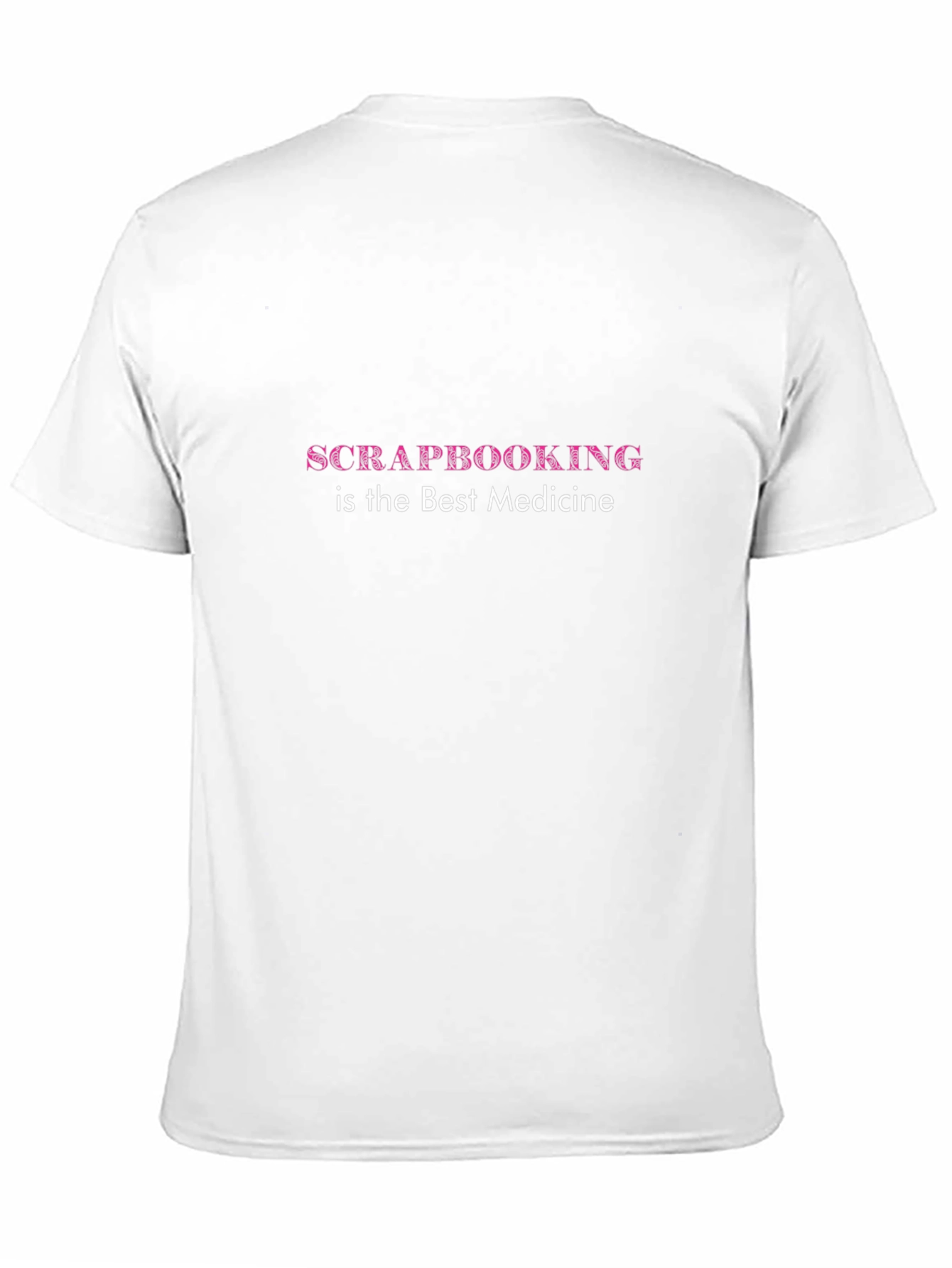 Scrapbooking Medicine Black T-Shirt