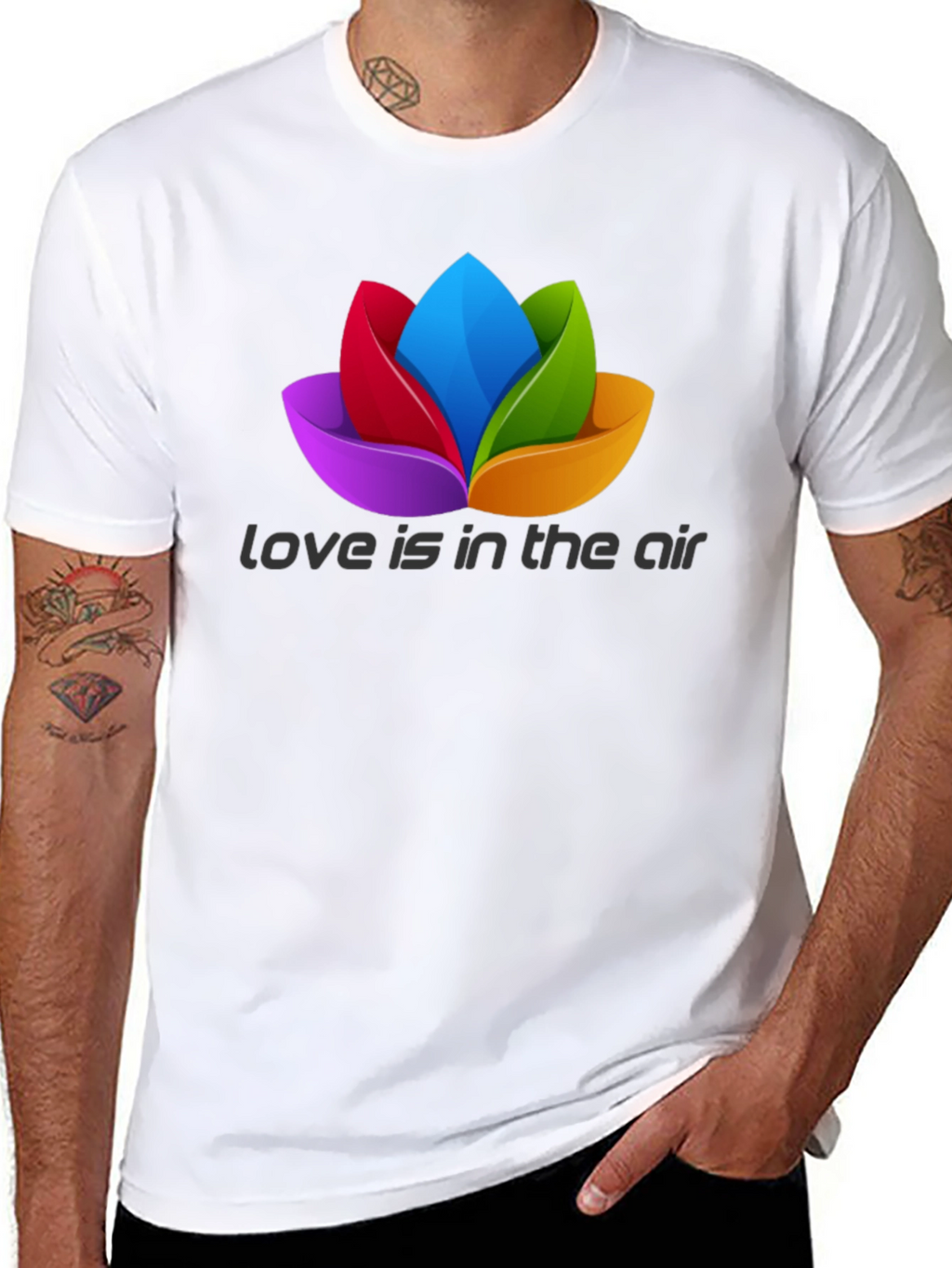 Love is in the Air Graphic T-Shirt