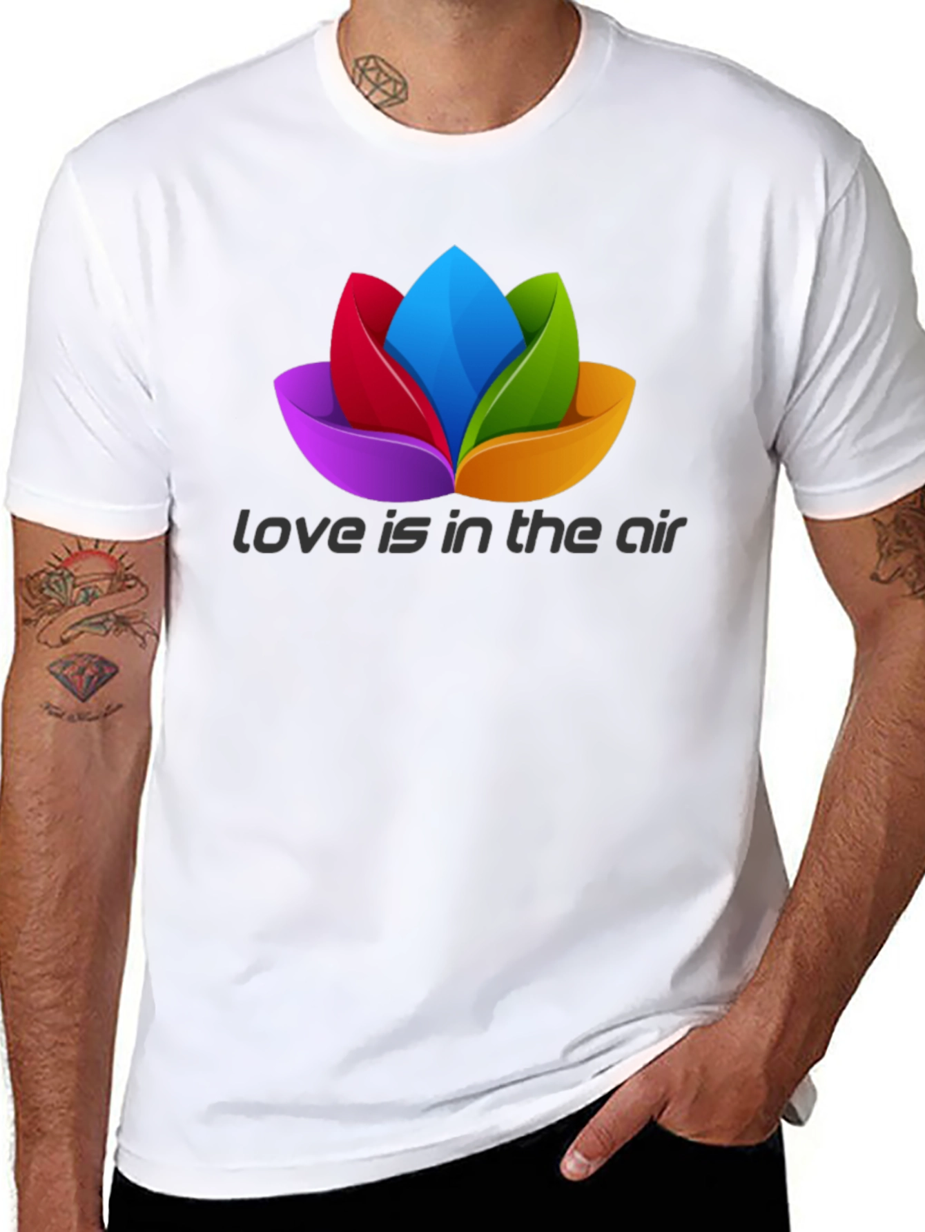 Love is in the Air Graphic T-Shirt