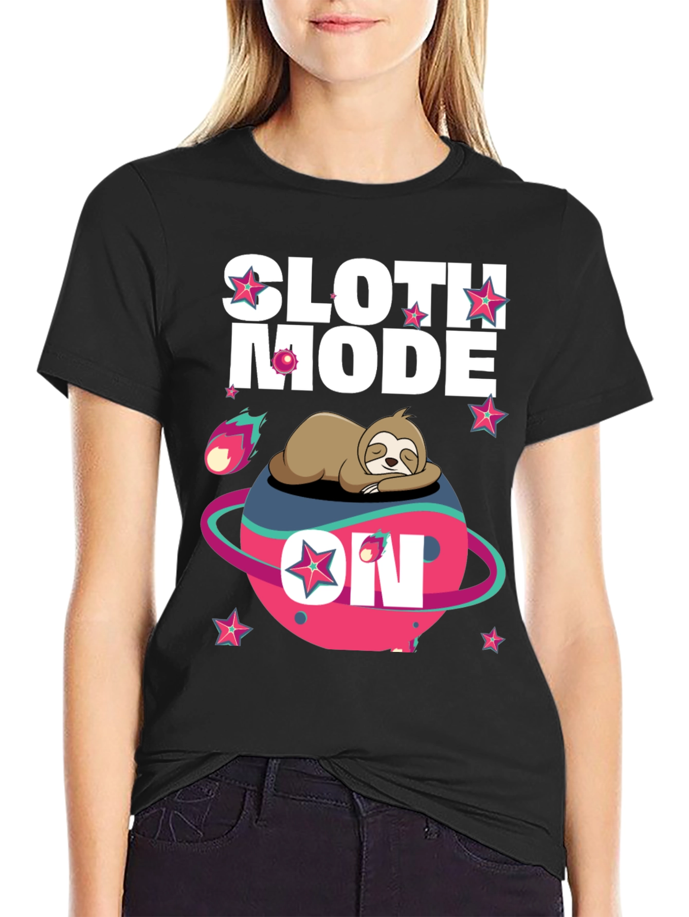 Sloth Mode On T-Shirt