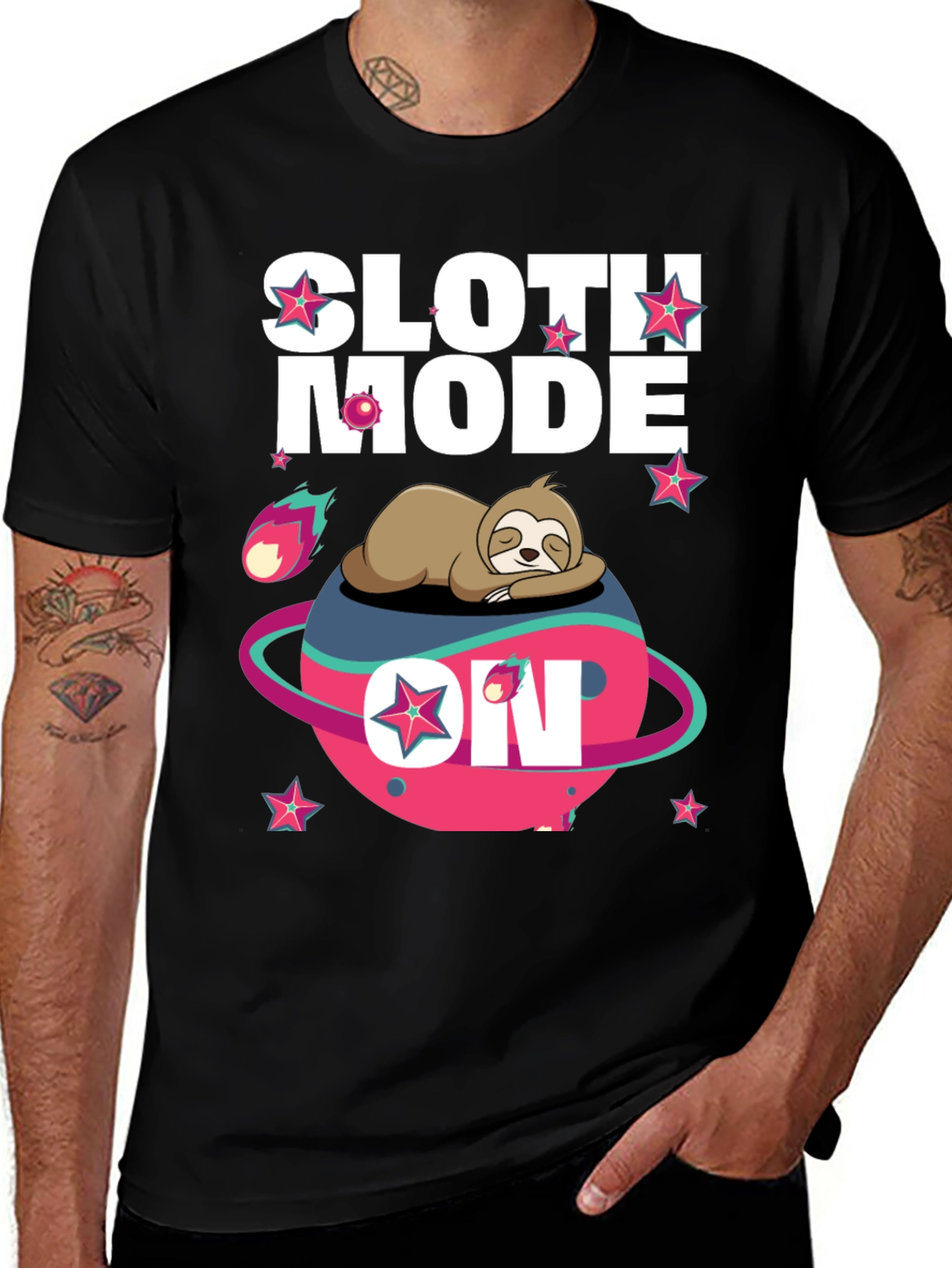 Sloth Mode On T-Shirt