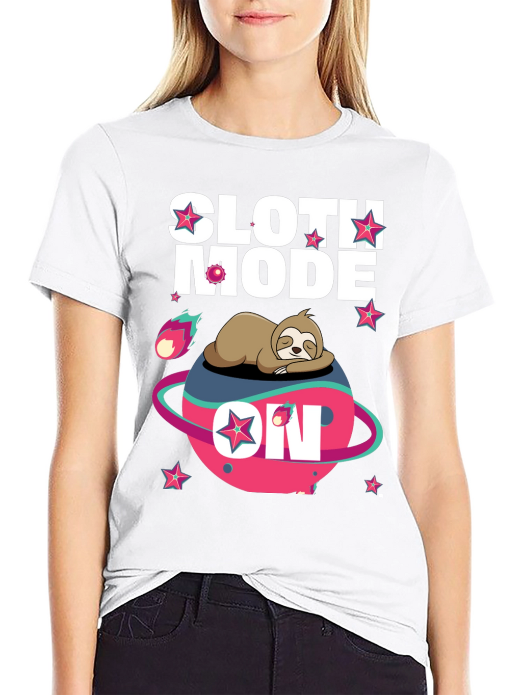 Sloth Mode On T-Shirt