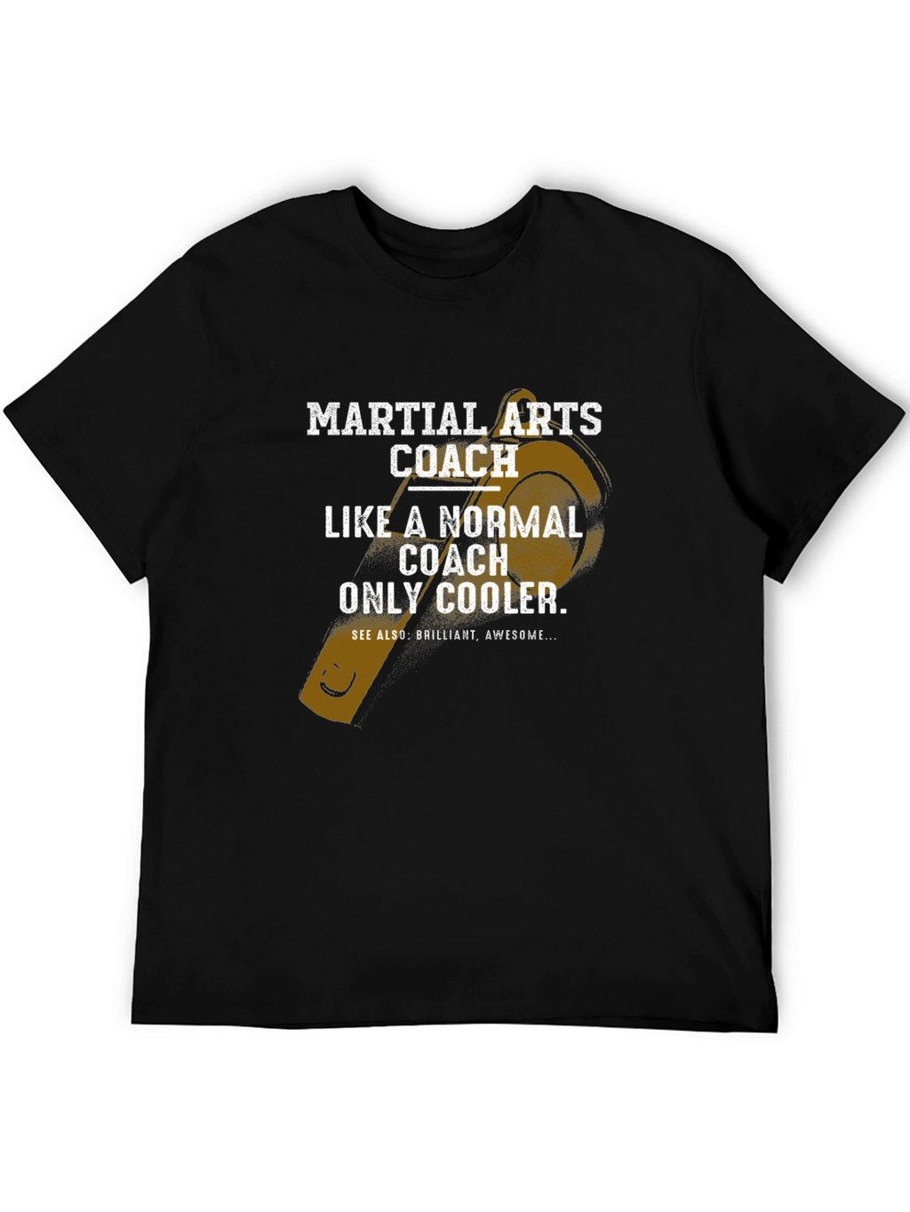Martial Arts Coach T-Shirt - Cool Coach Design