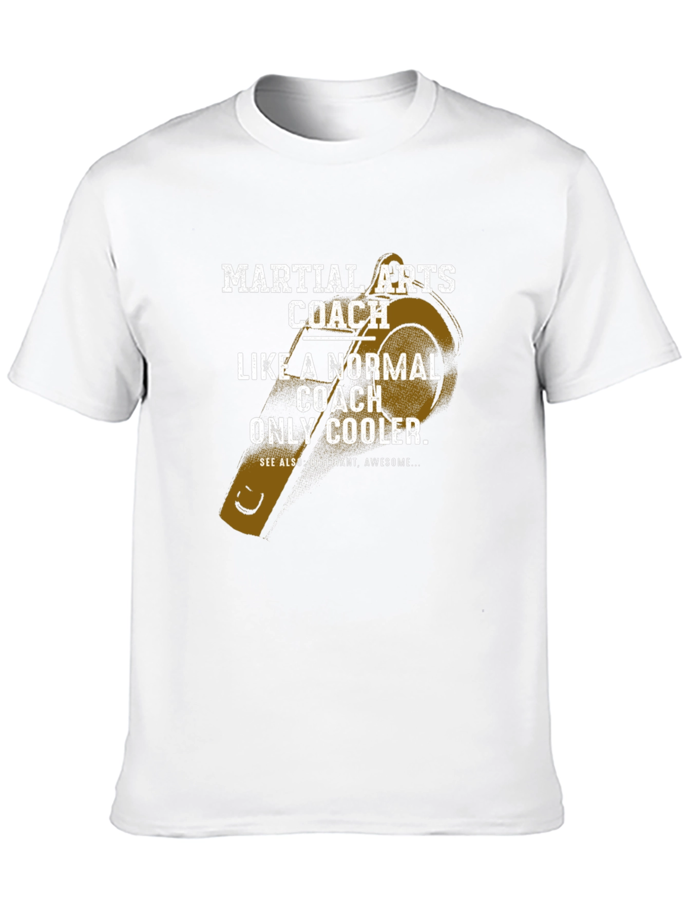 Martial Arts Coach T-Shirt - Cool Coach Design