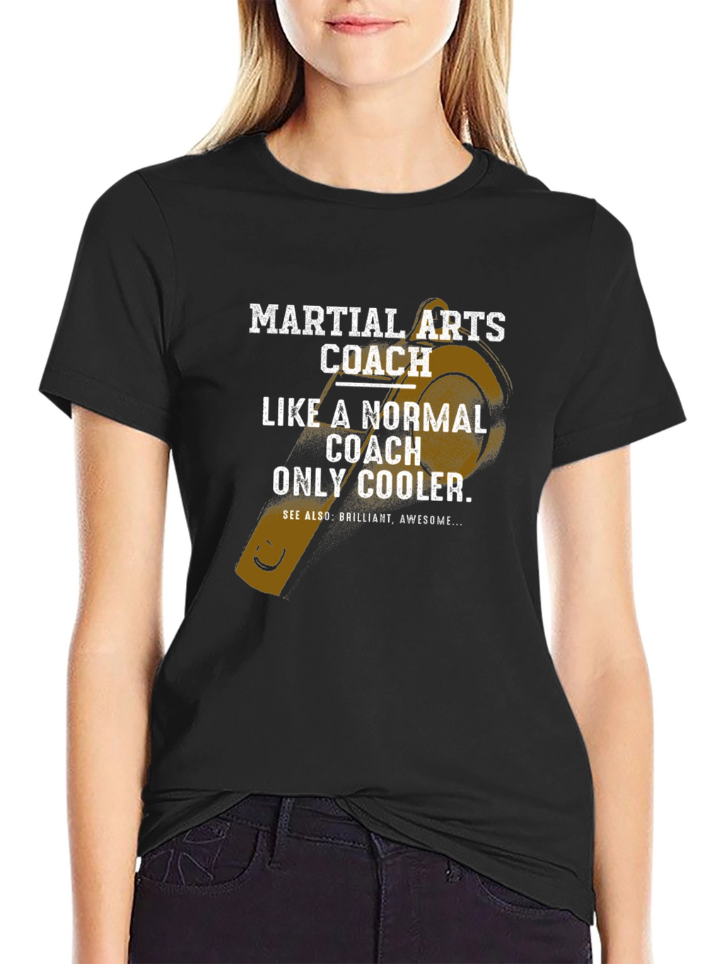 Martial Arts Coach T-Shirt - Cool Coach Design