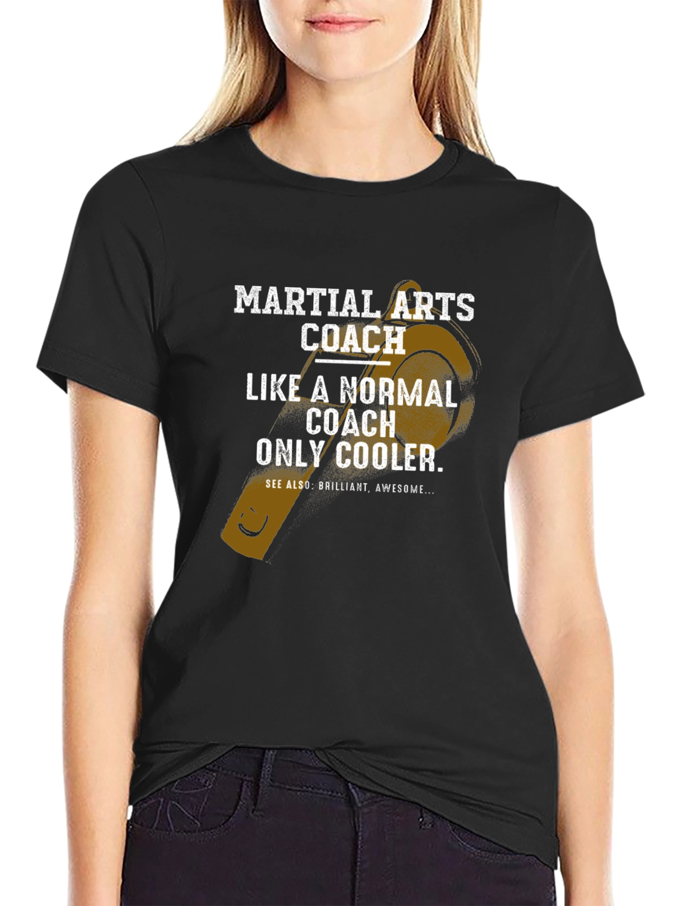 Martial Arts Coach T-Shirt - Cool Coach Design