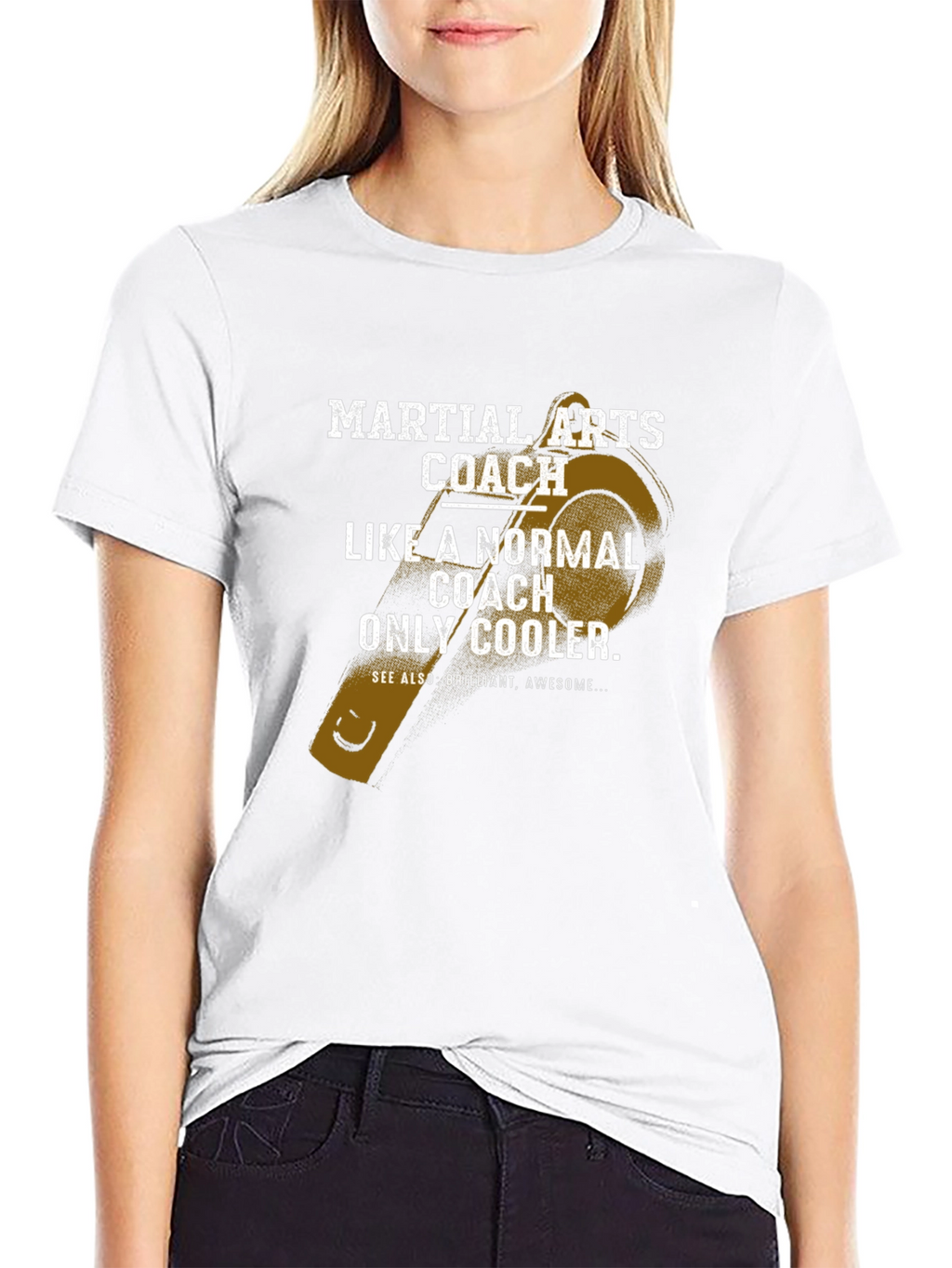 Martial Arts Coach T-Shirt - Cool Coach Design