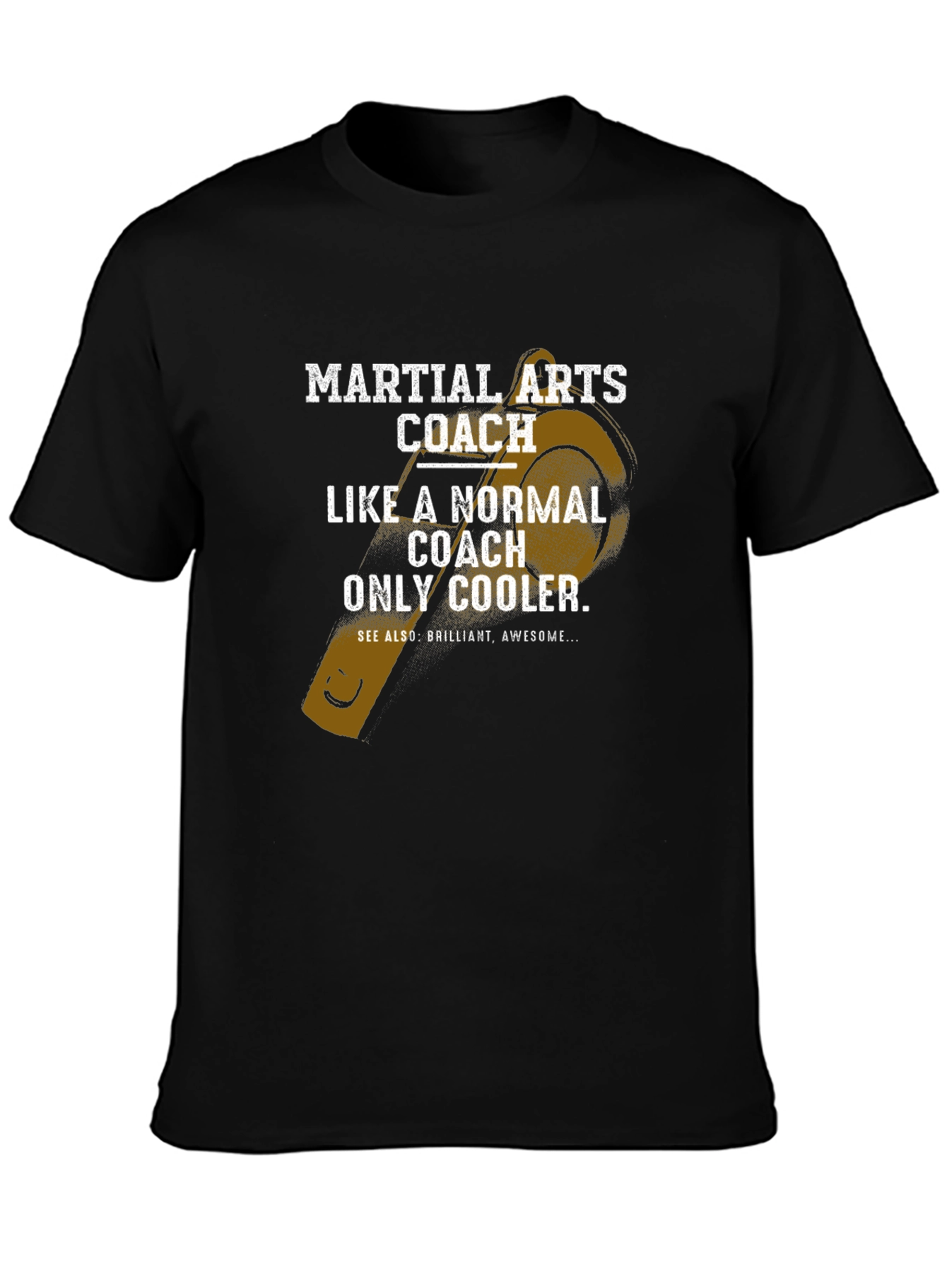 Martial Arts Coach T-Shirt - Cool Coach Design
