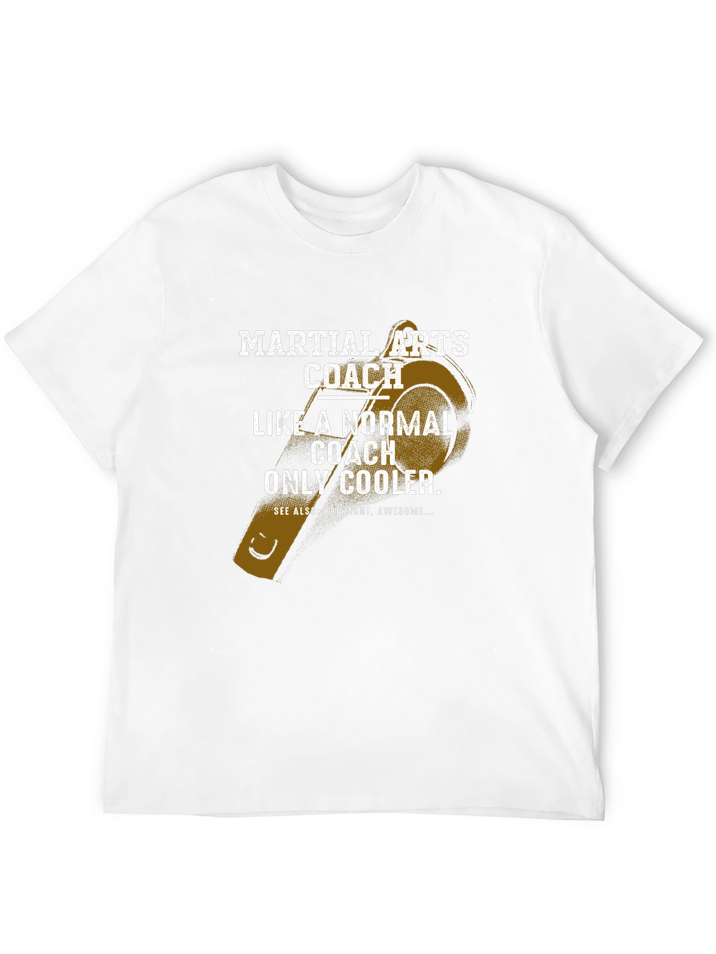 Martial Arts Coach T-Shirt - Cool Coach Design