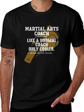Martial Arts Coach T-Shirt - Cool Coach Design