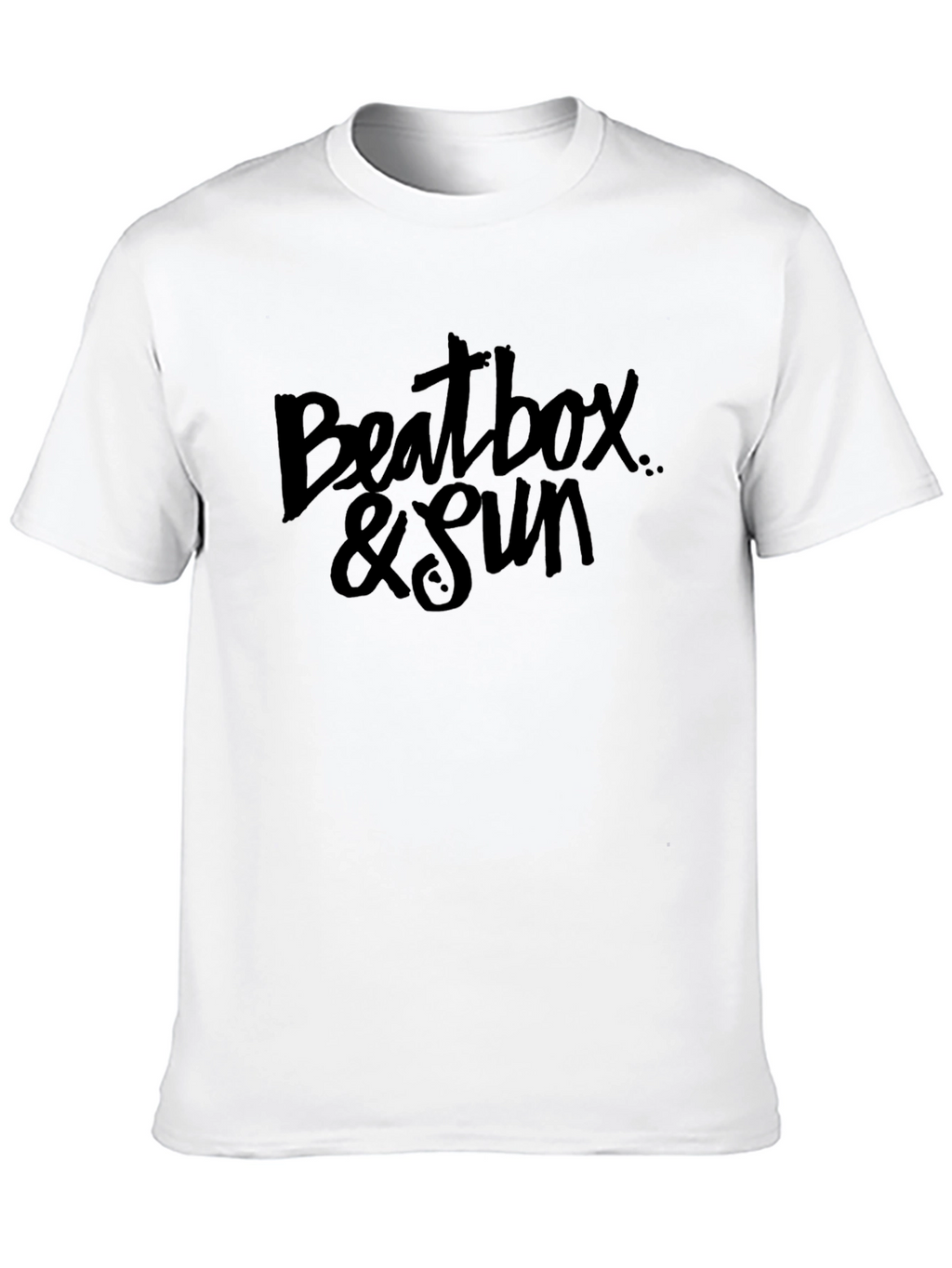 Beatbox & Sun Black Graphic Tee